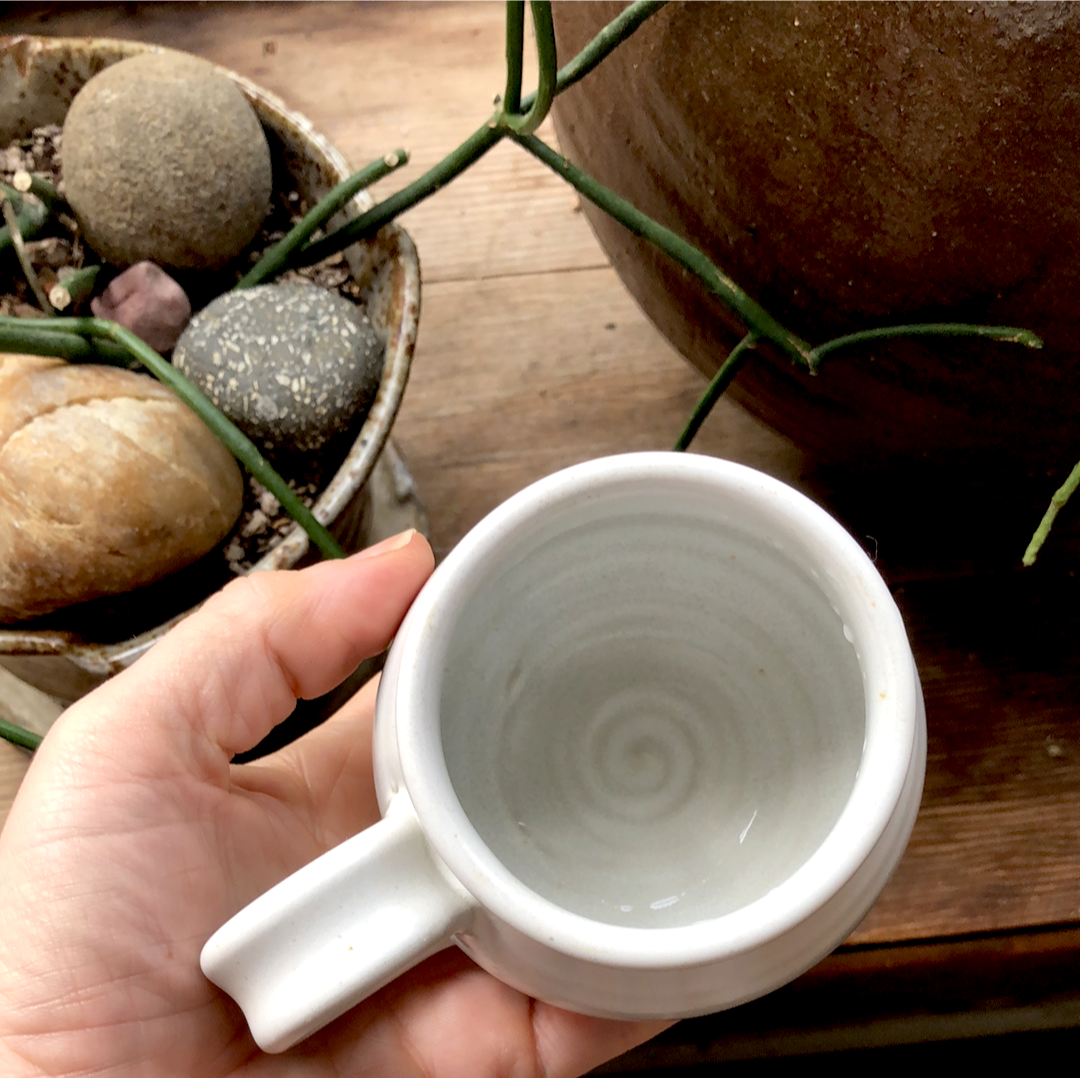 Trio of Three Handmade Mugs