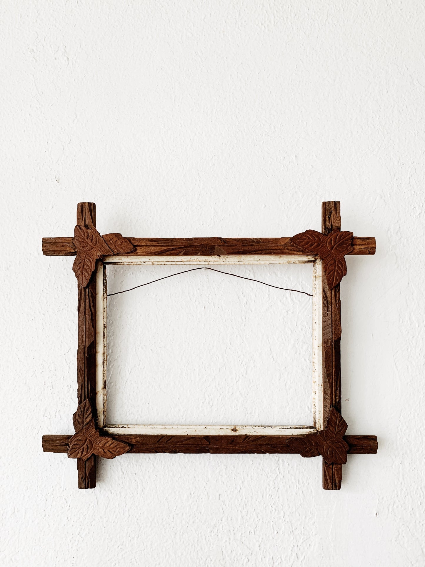 Antique Carved Wood Frame