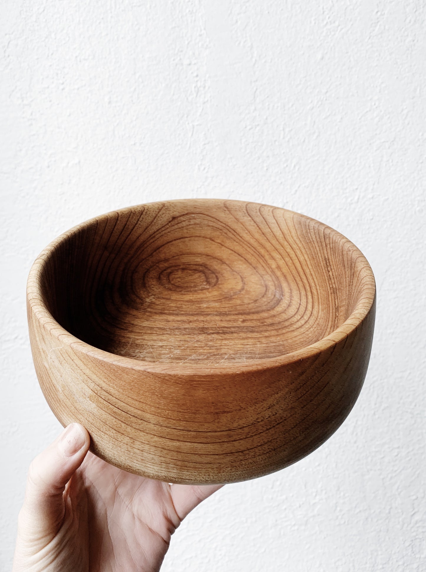Vintage Wood Bowl