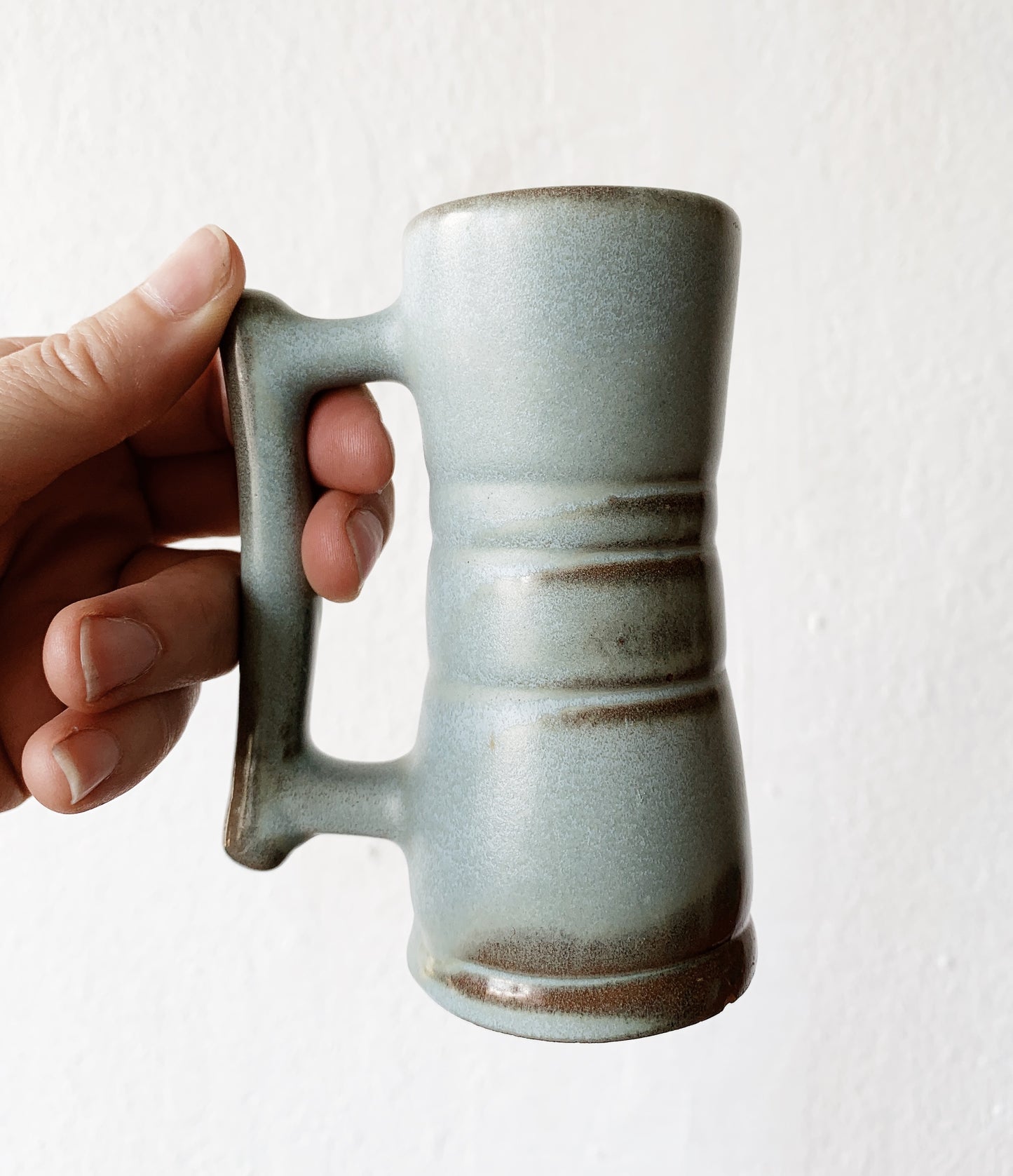 Frankoma Prairie Green Juice Cup Set of Three