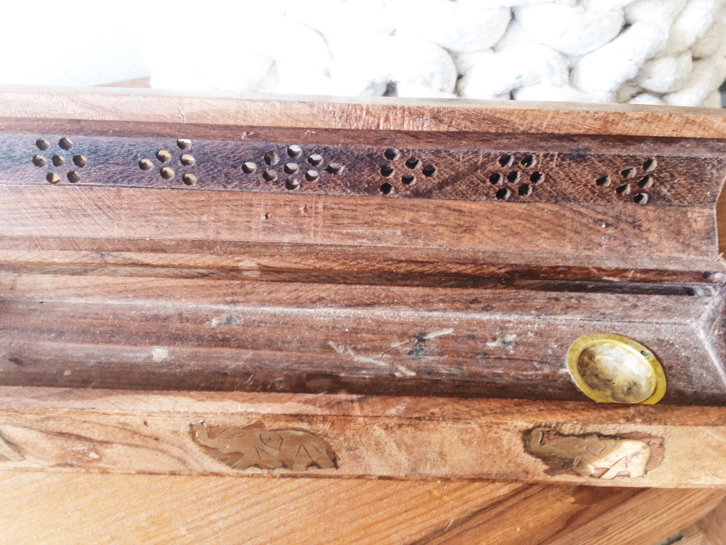 Deluxe Wood Incense Holder