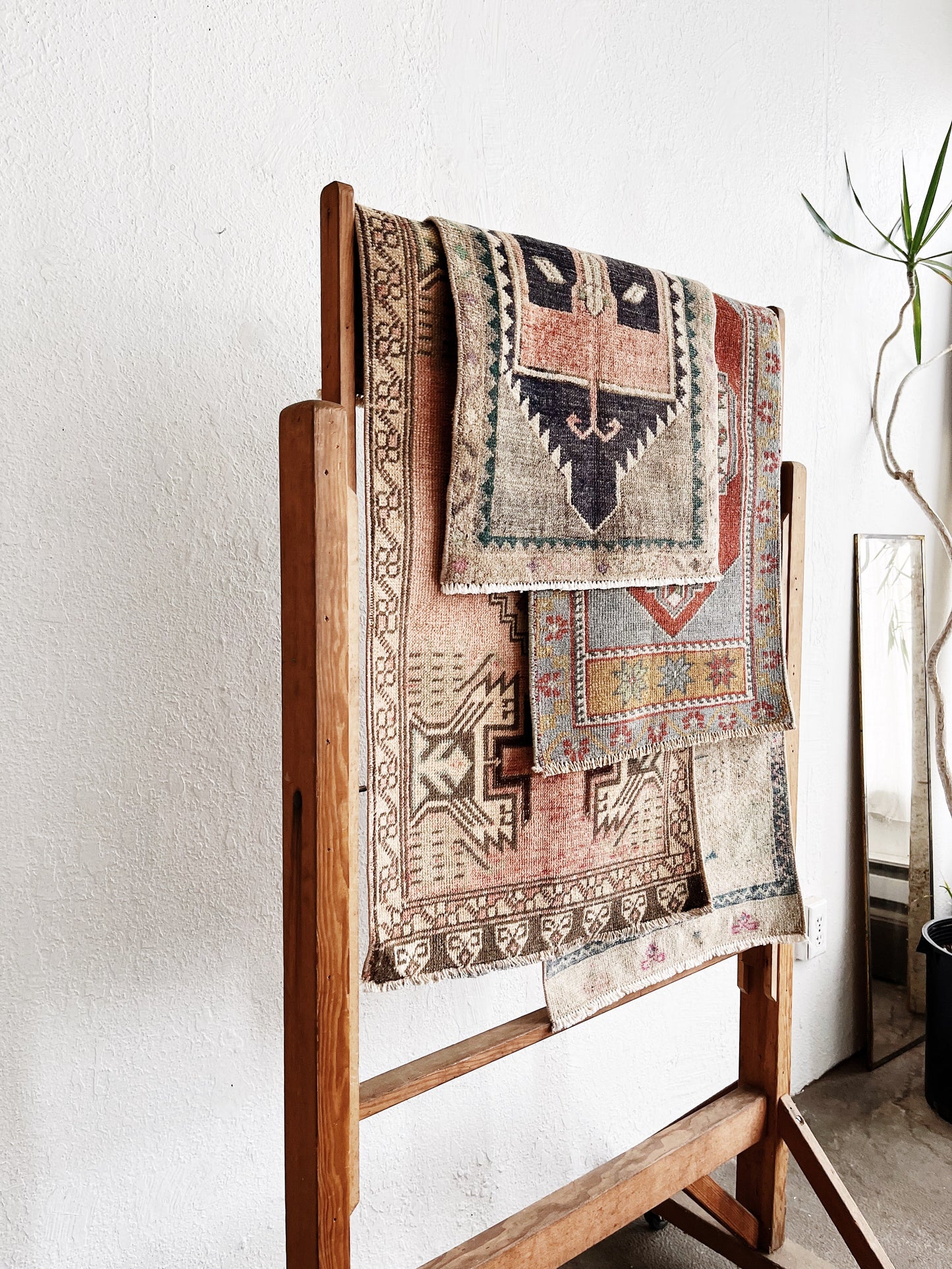 Vintage Turkish Mini Rug