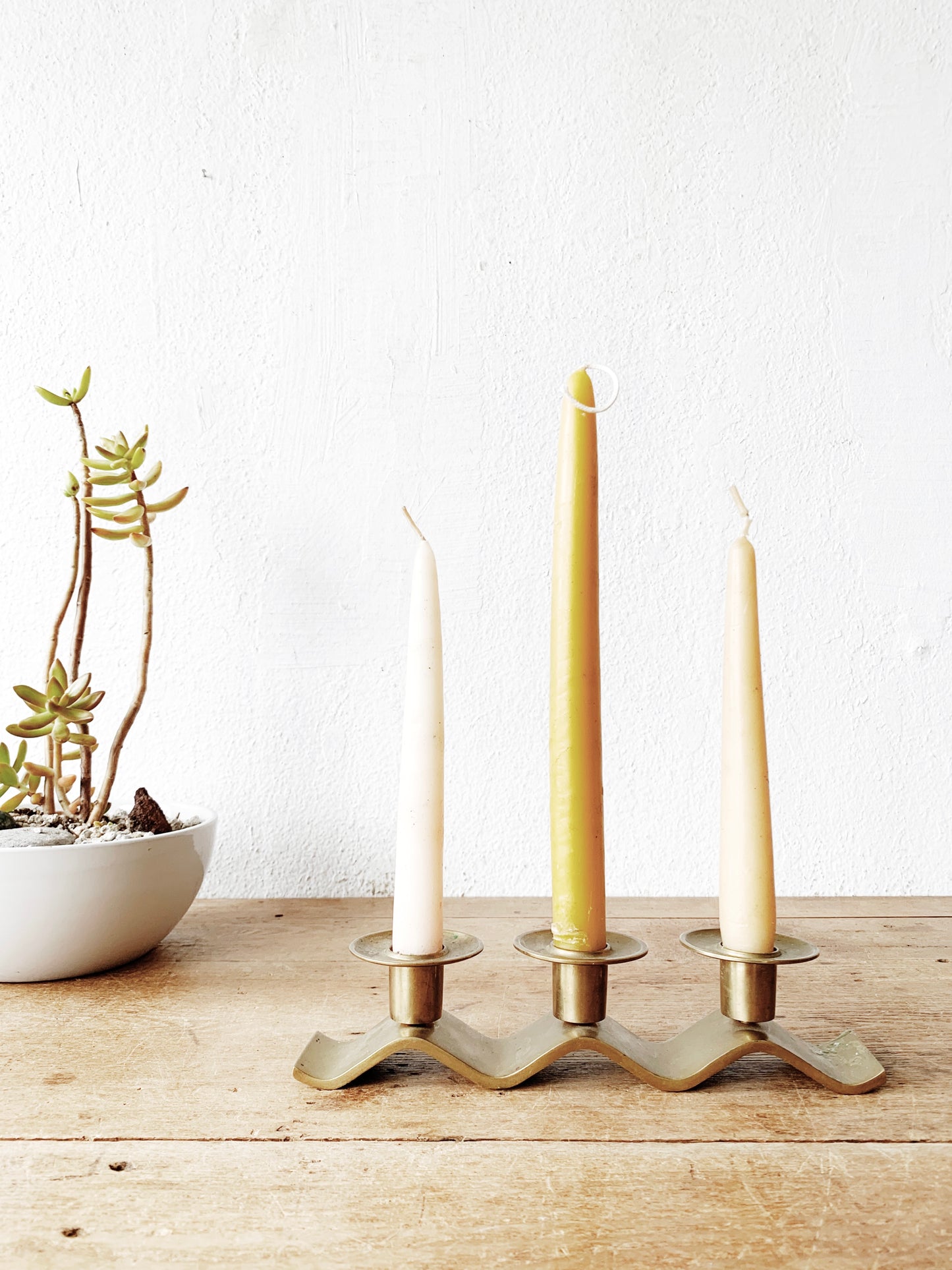 Vintage Brass Candelabra