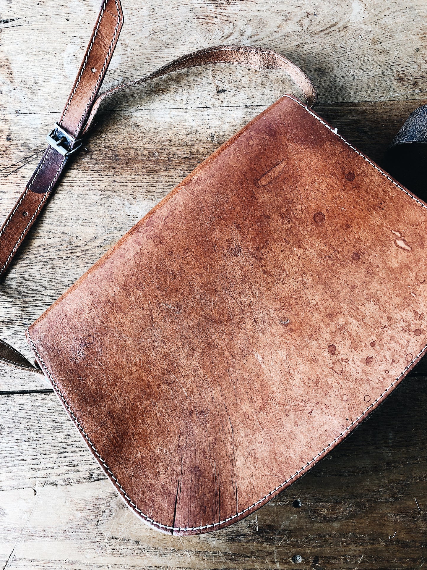 Vintage Leather Shoulder Bag