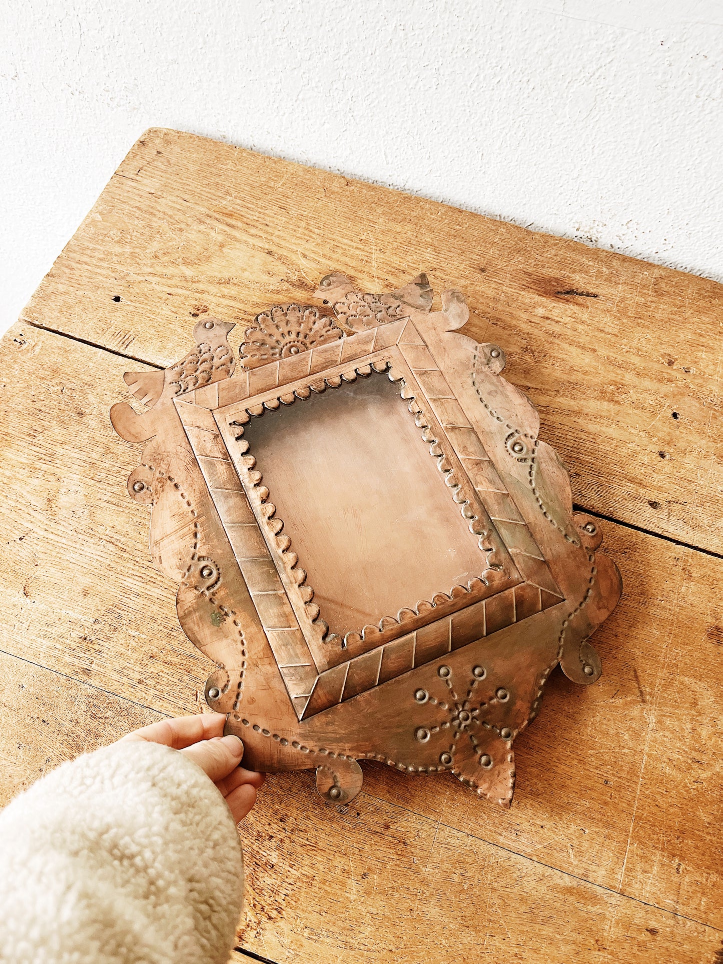 Pressed Tin Milagros Shadowbox