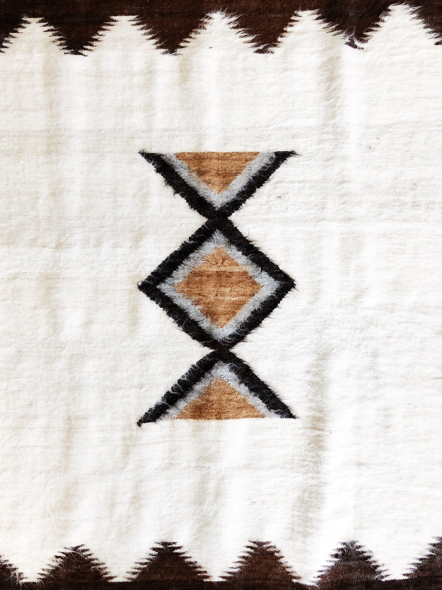 Vintage Peruvian Alpaca Rug