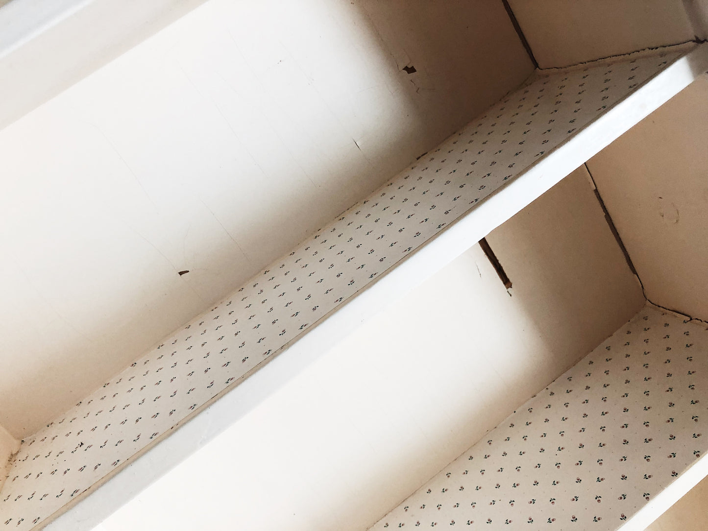 Rustic Wood Cubby Shelf