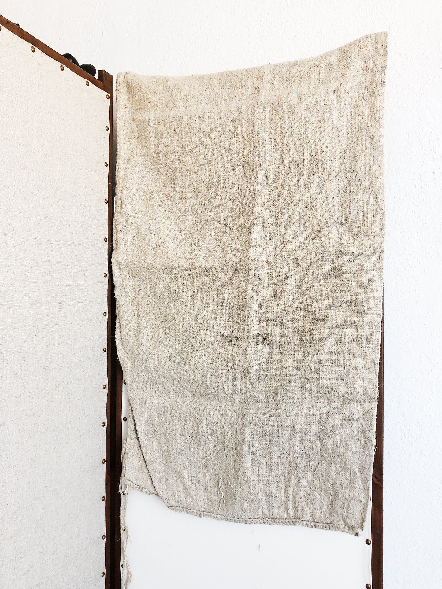Oversized Antique Hemp Grain Sack