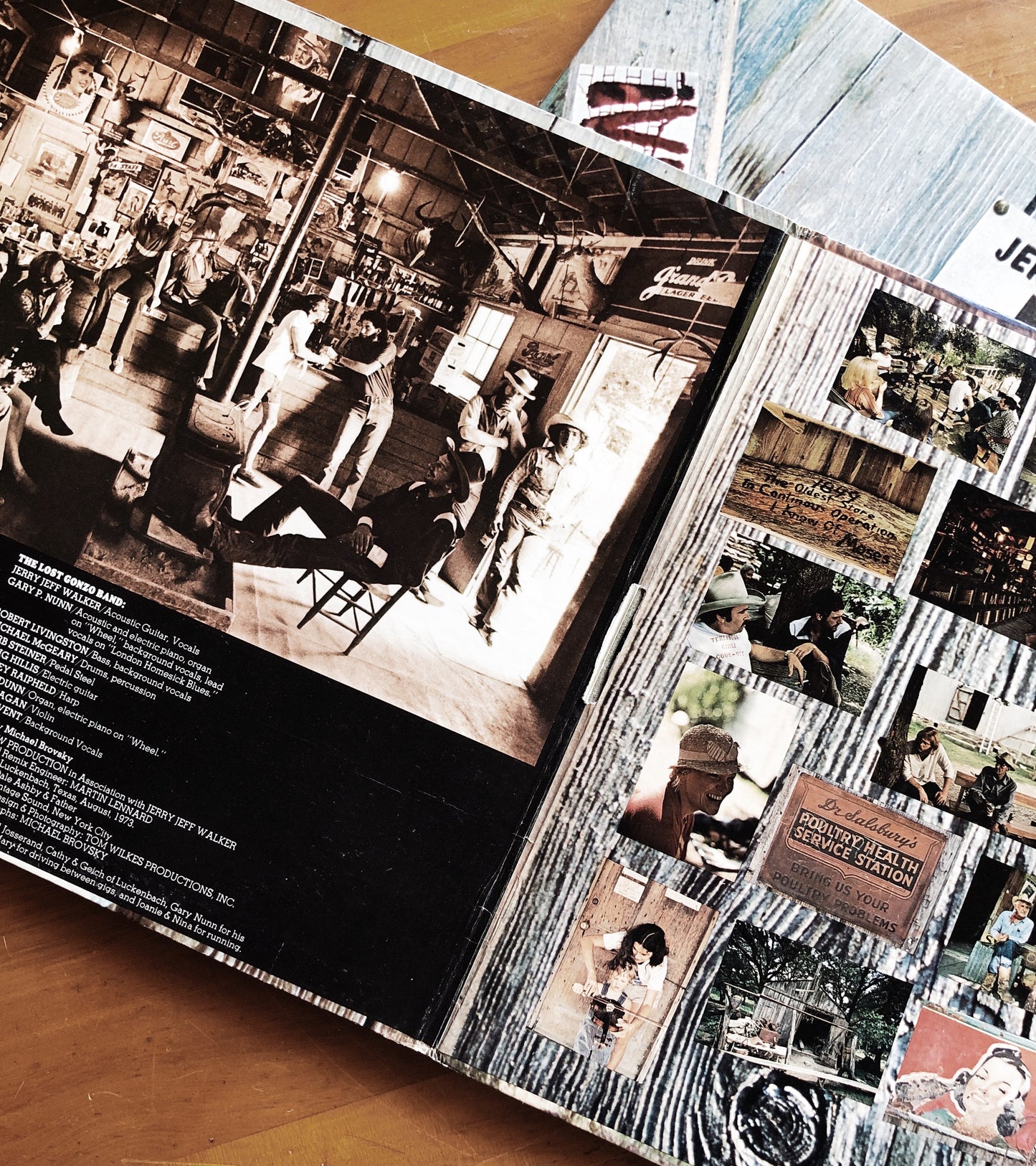 Vintage Jerry Jeff Walker Album