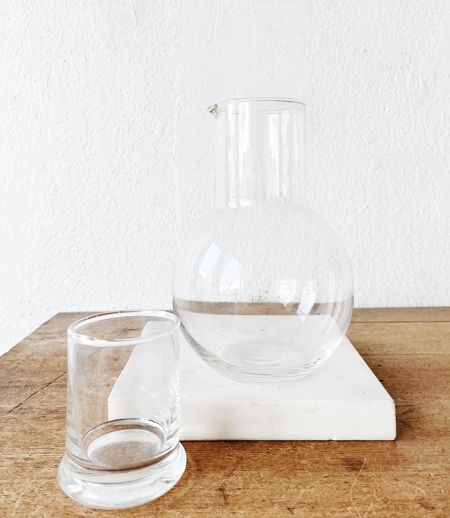 Vintage Blown Glass Bedside Carafe