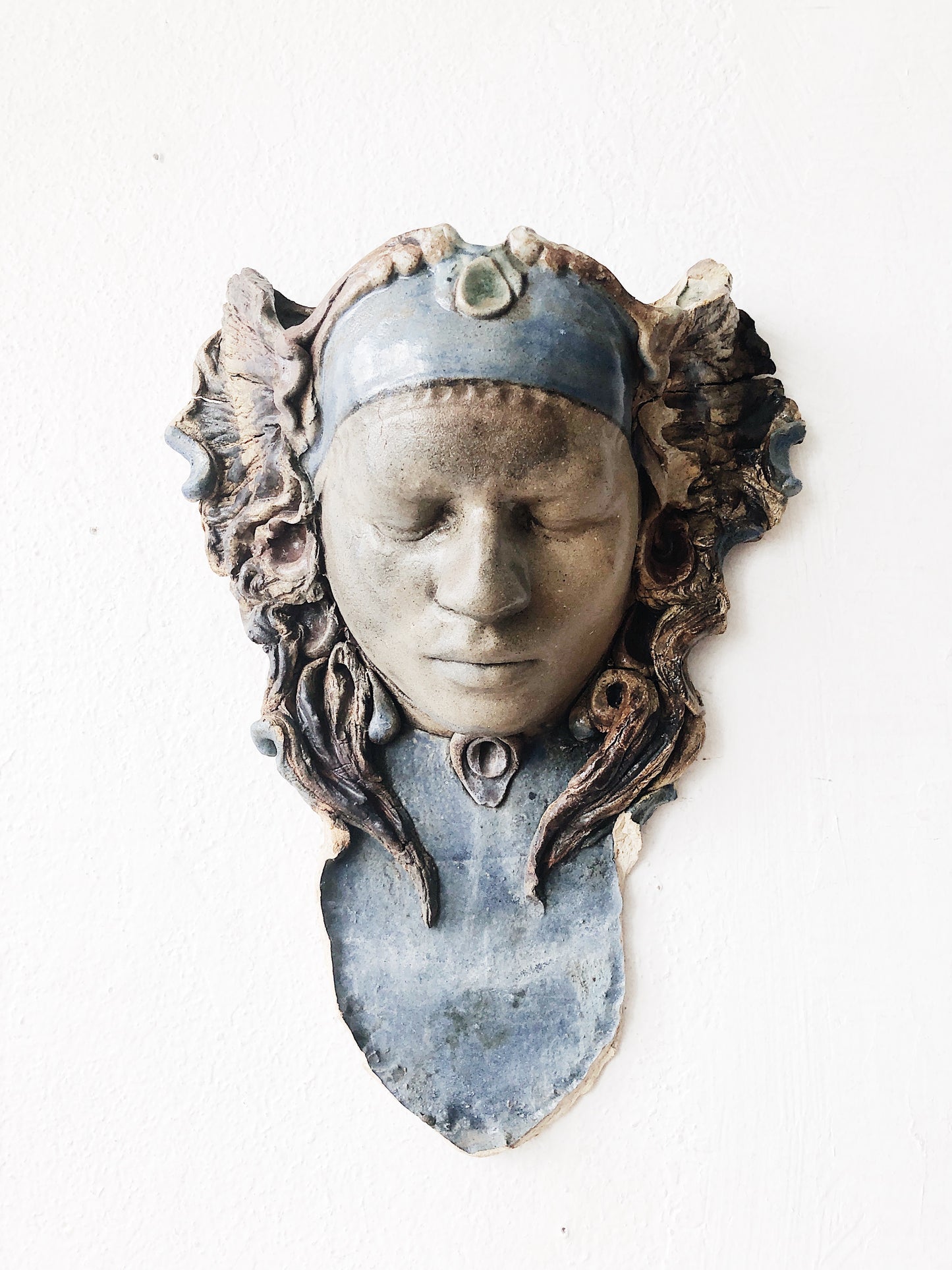 Vintage Handmade Ceramic Fountain
