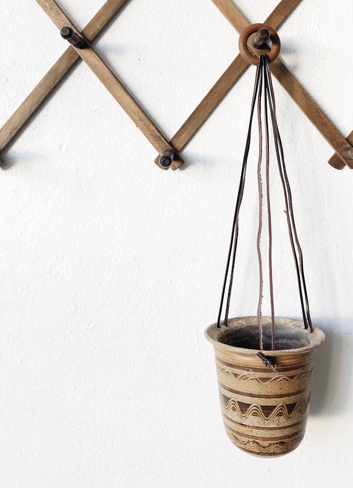 Vintage Ceramic Hanging Planter
