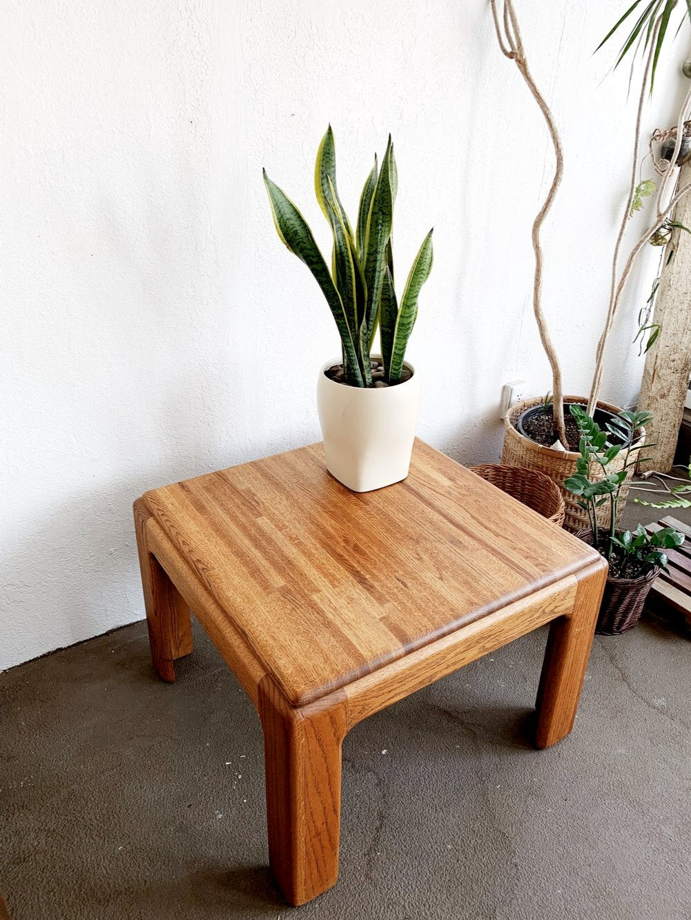 Vintage Oak Coffee Table
