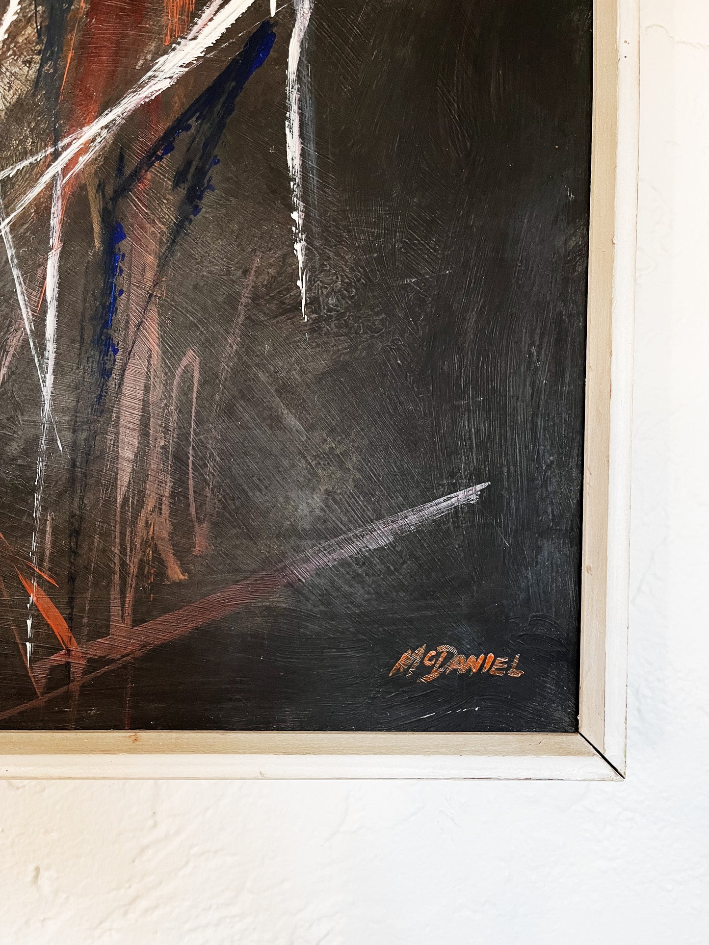 Mid Century Abstract Expressionist Painting