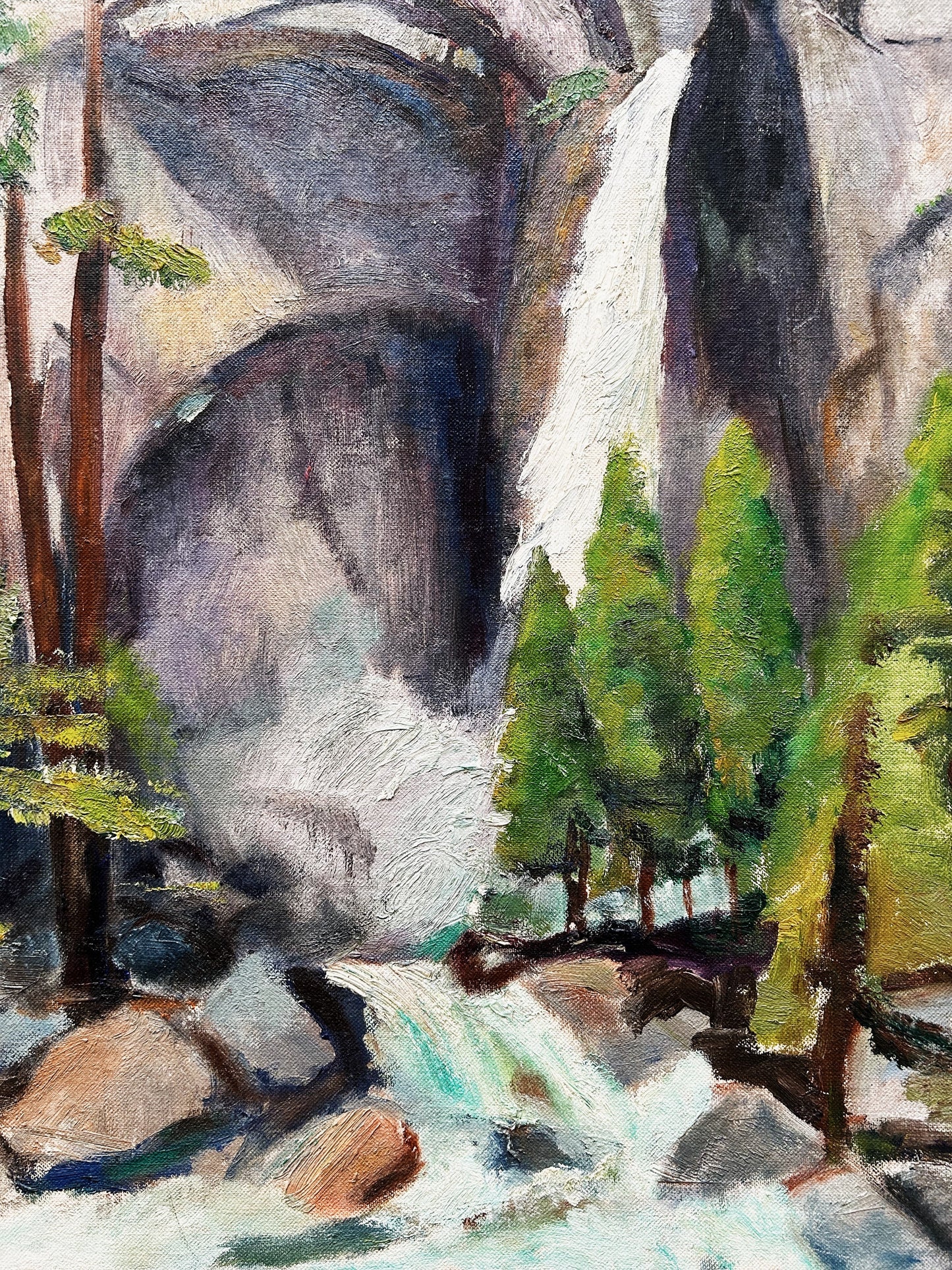 Vintage Landscape Painting