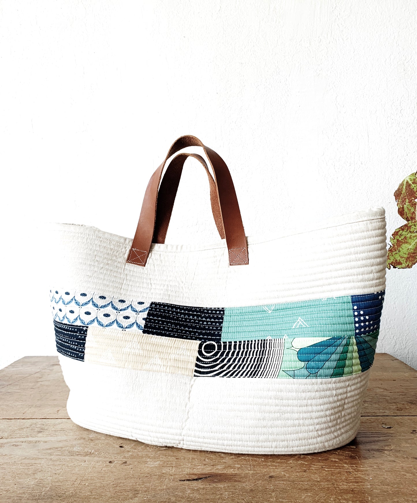 Handmade Cotton Quilted Tote