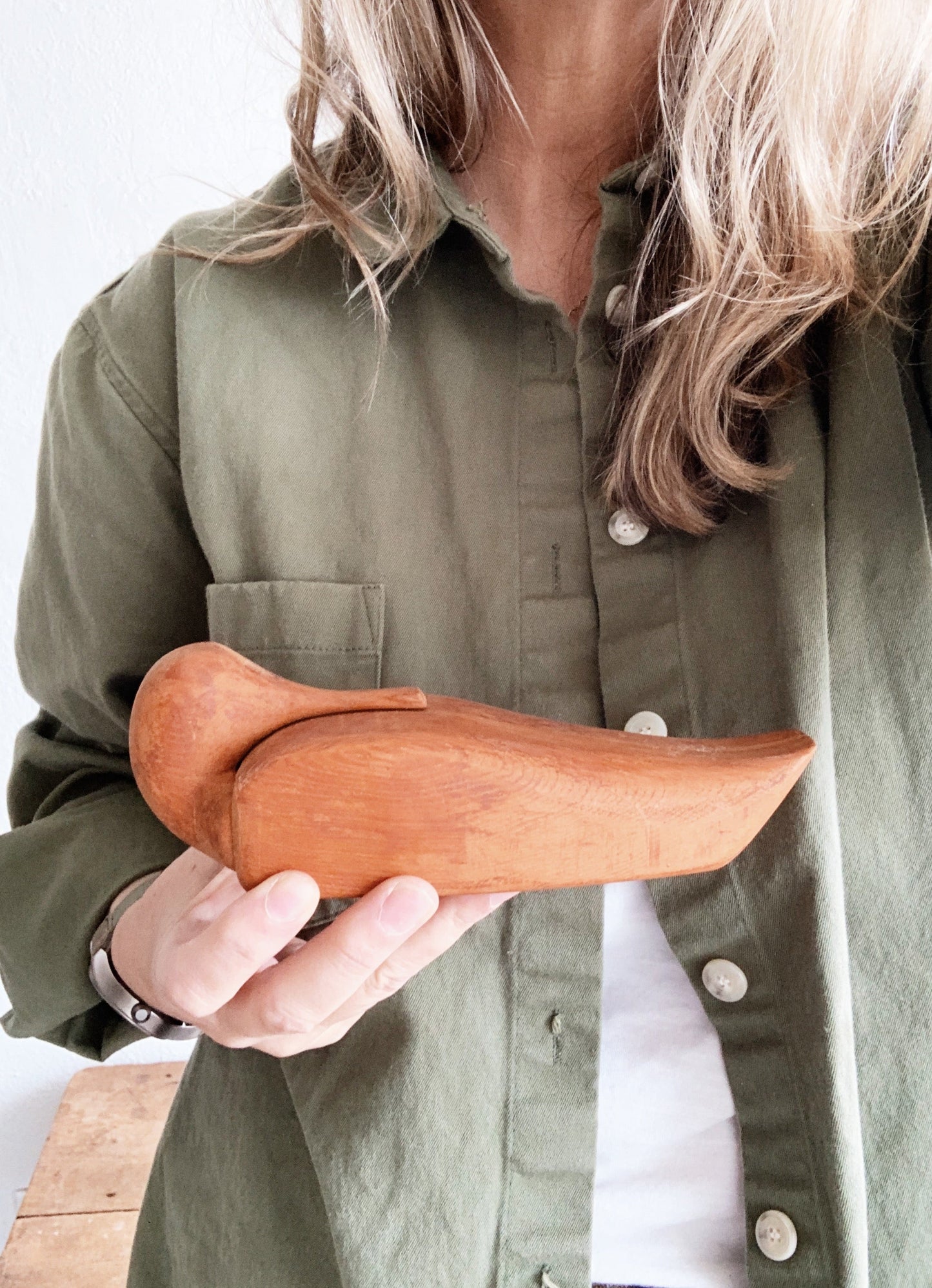 Vintage Hand Crafted Wood Animal