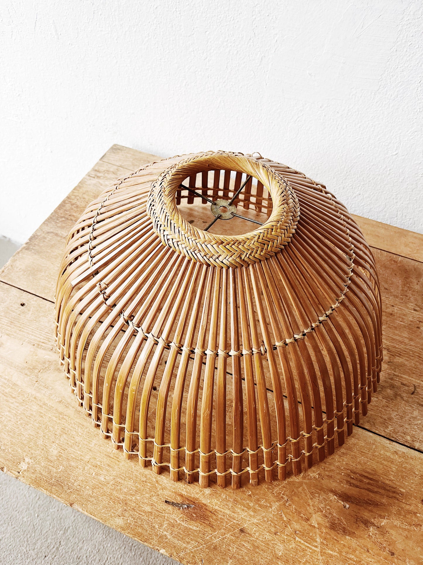 Vintage Bamboo Lamp Shade