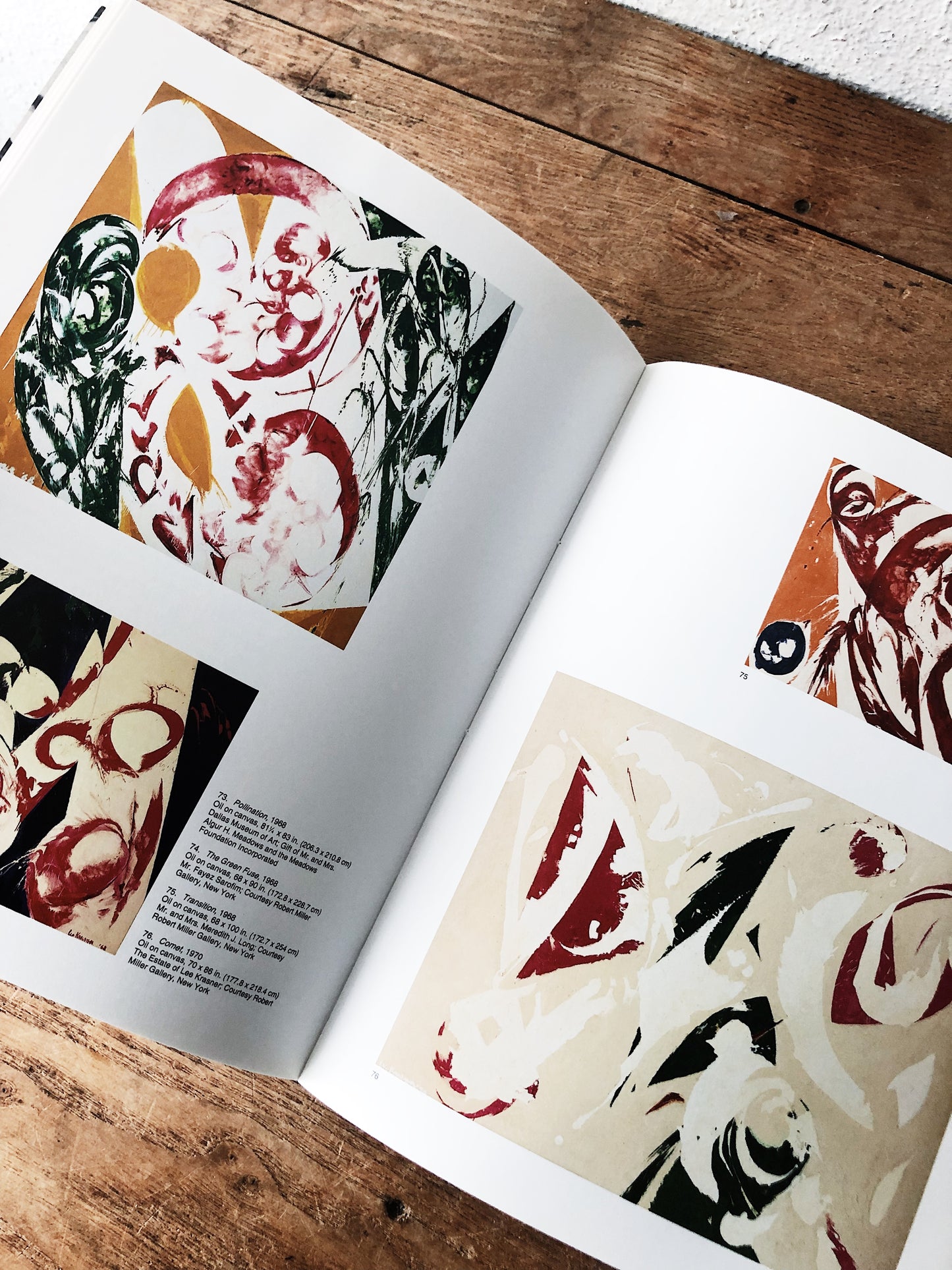 Vintage Lee Krasner Art Book