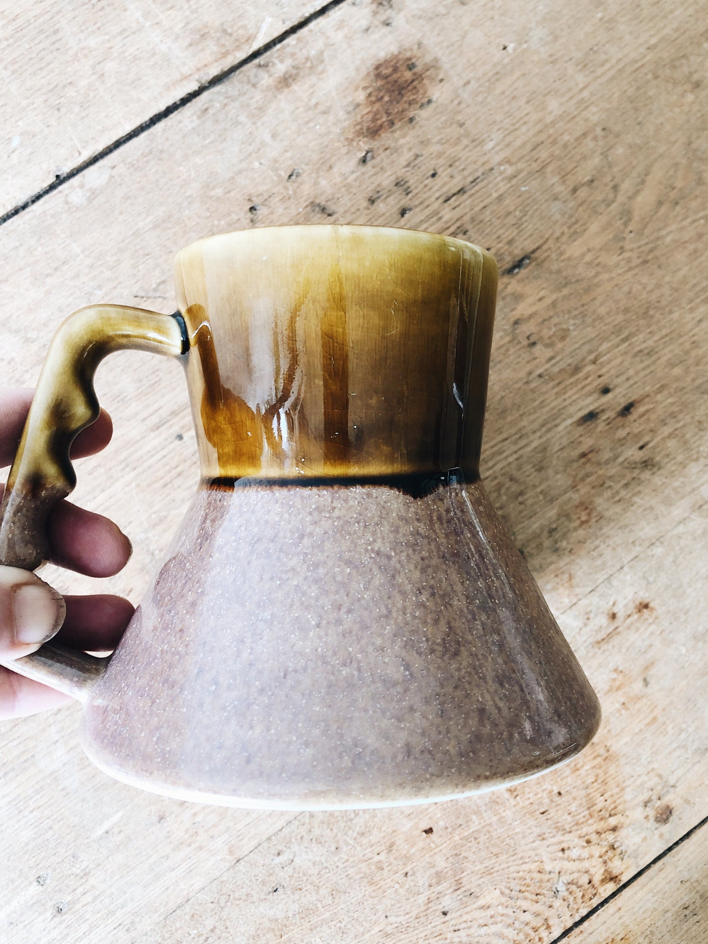 Vintage Handmade Travel Mug