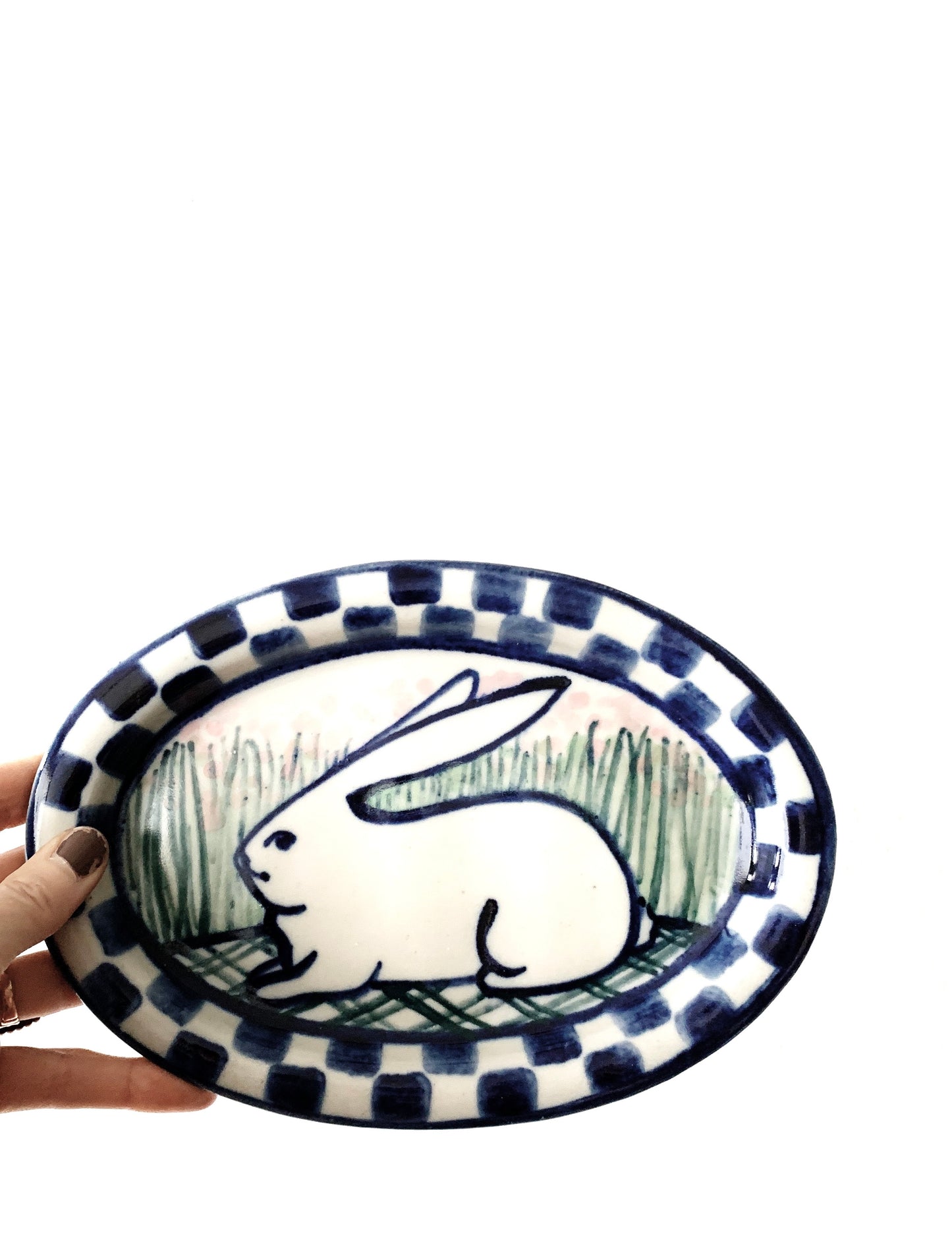 Handmade Ceramic Bunny Dish