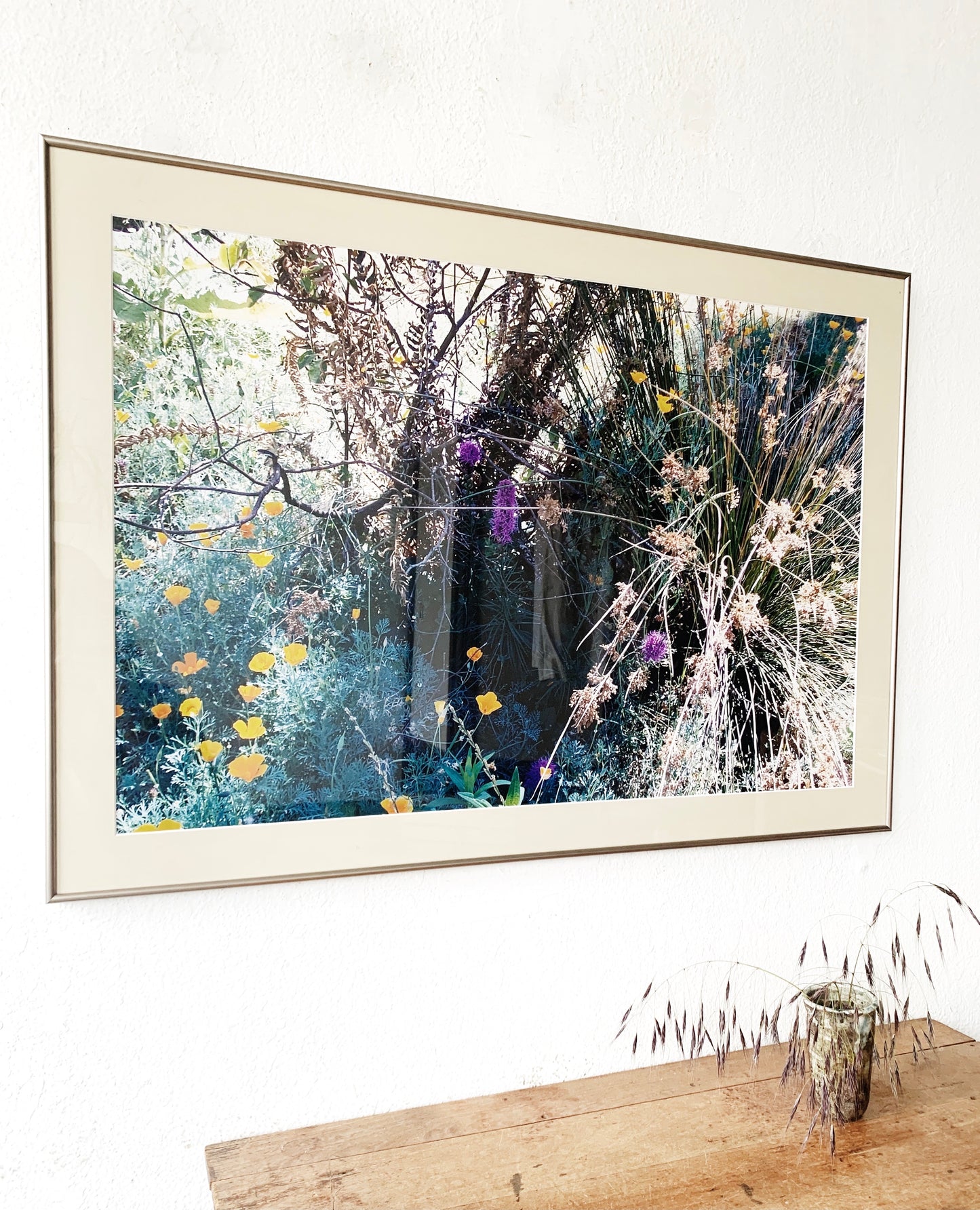 Large Vintage Film Photograph Framed