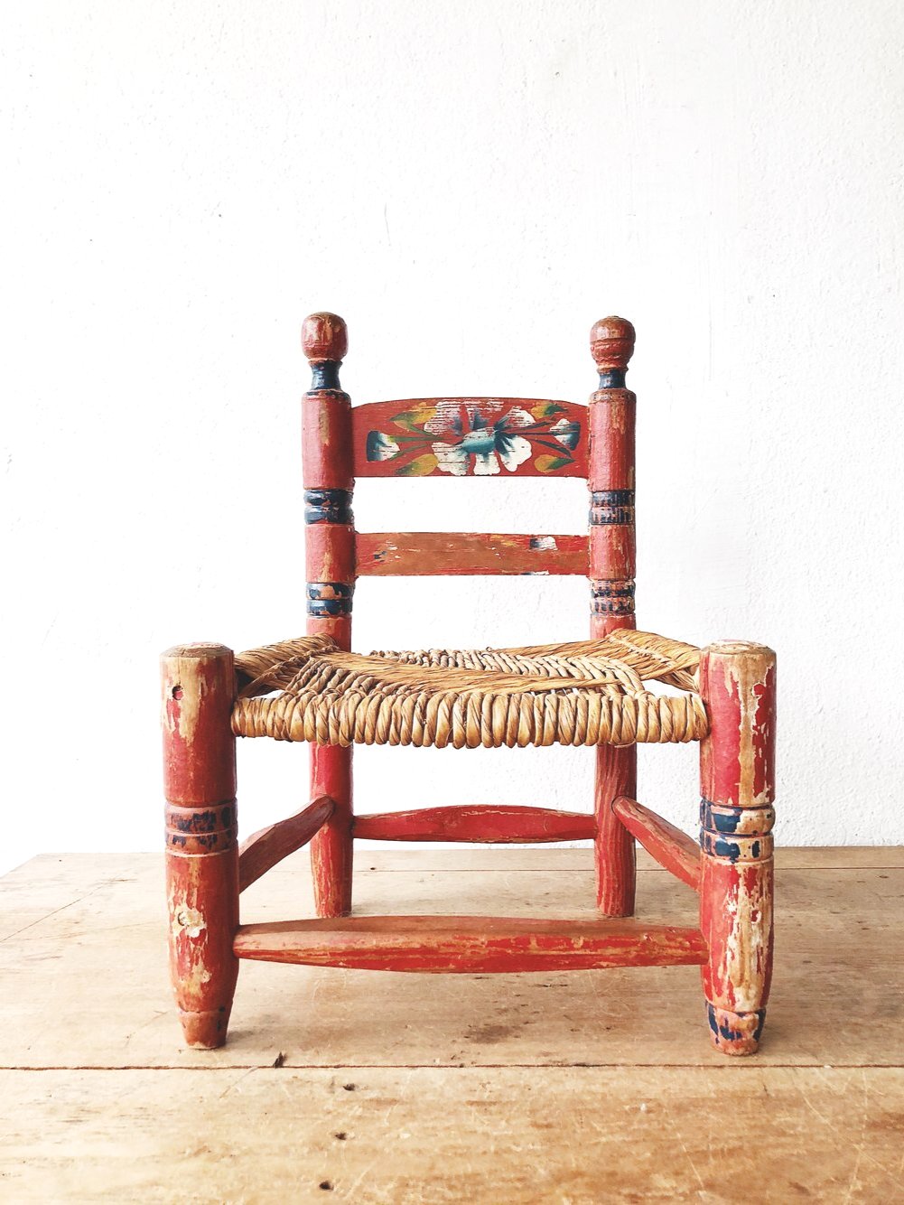 Petite Vintage Folk Chair