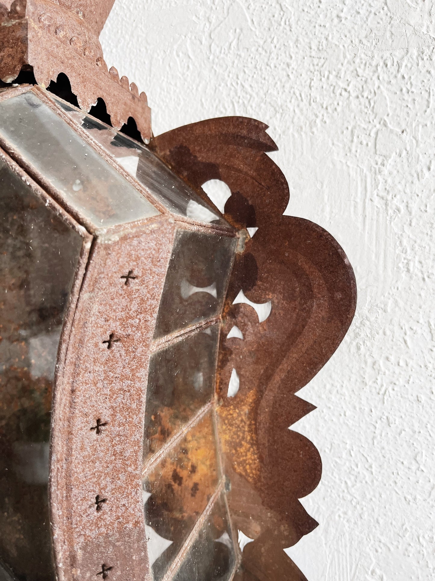 Vintage Mexican Folk Art Lantern