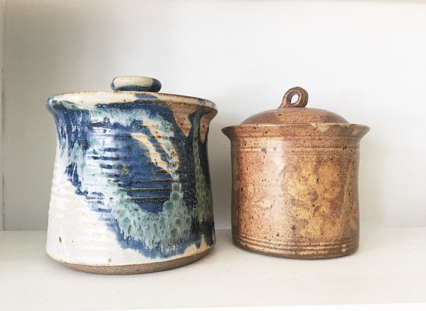 Handmade Stoneware Canister/Crock