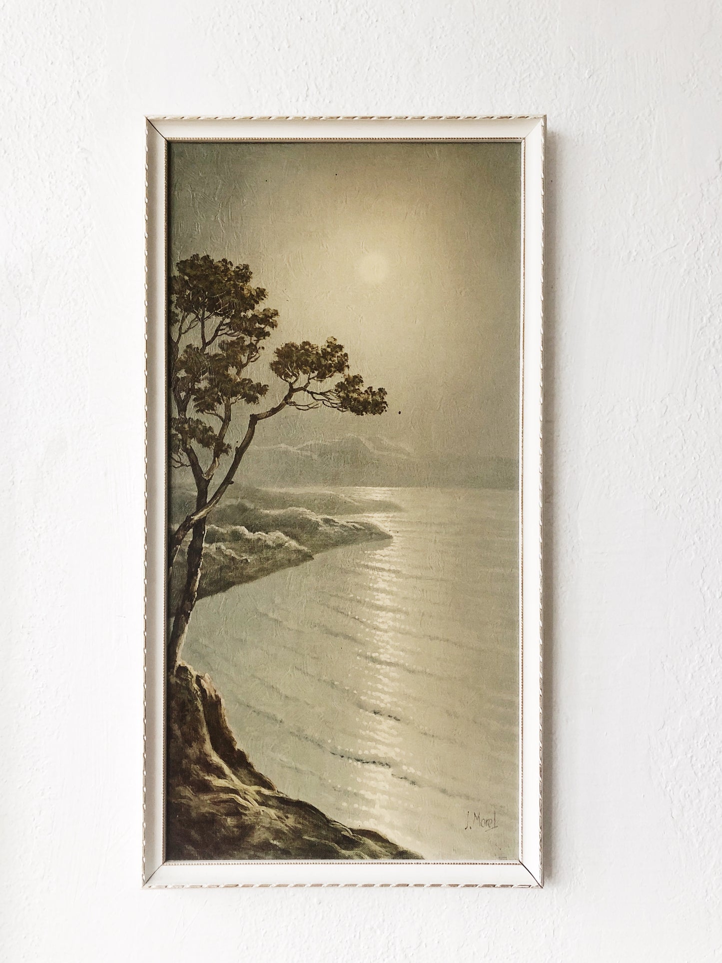 Vintage Moonlight Landscape