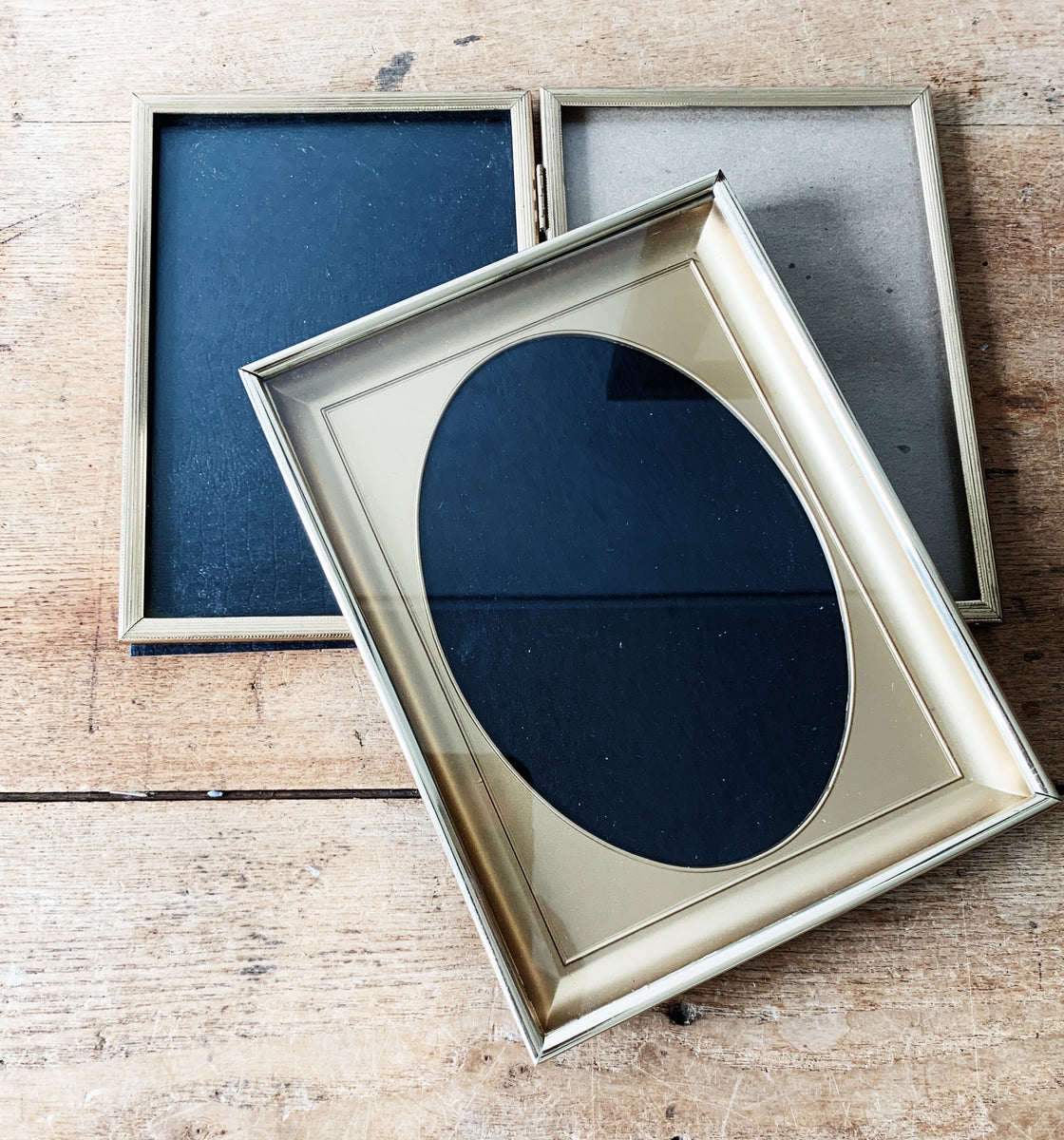 Vintage Brass Picture Frame Maven Collective