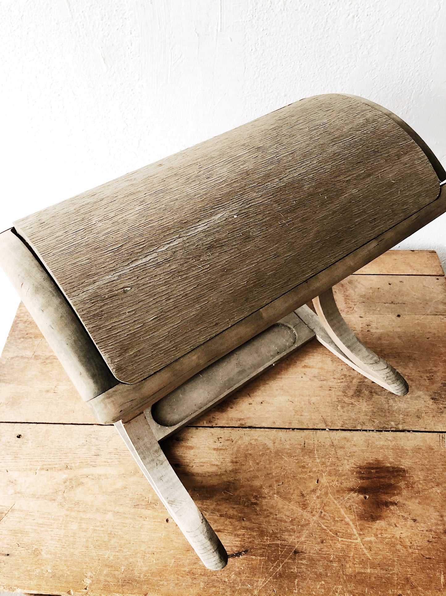 Primitive Rocking Stool
