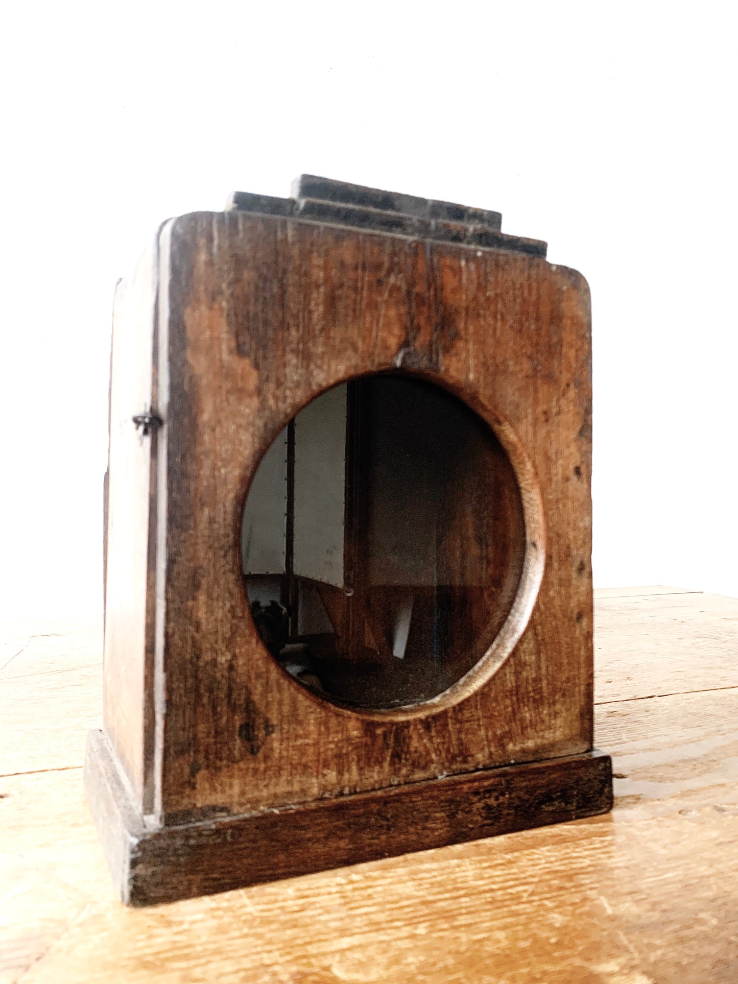 Antique Wood Curio