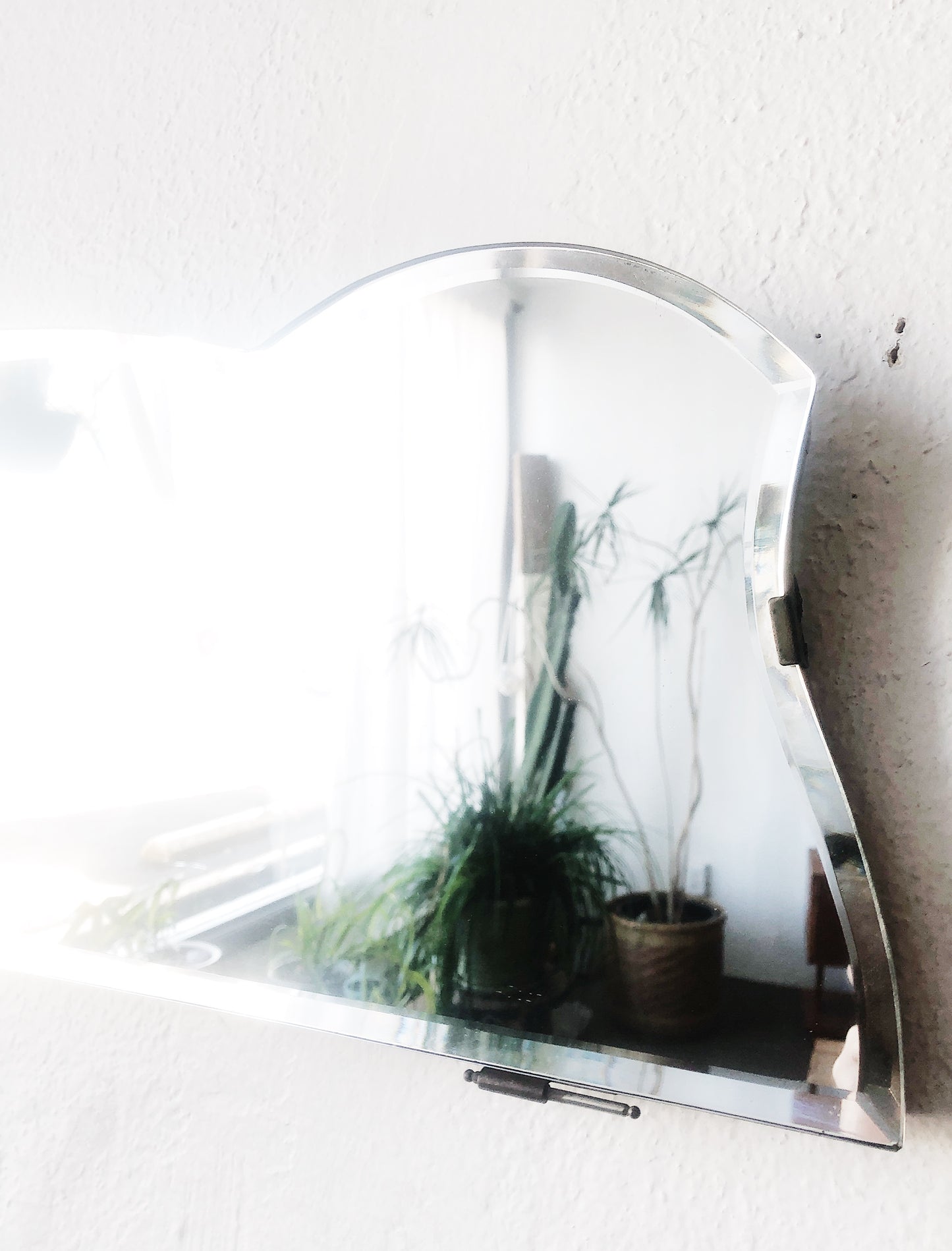 Antique Beveled Cloud Mirror