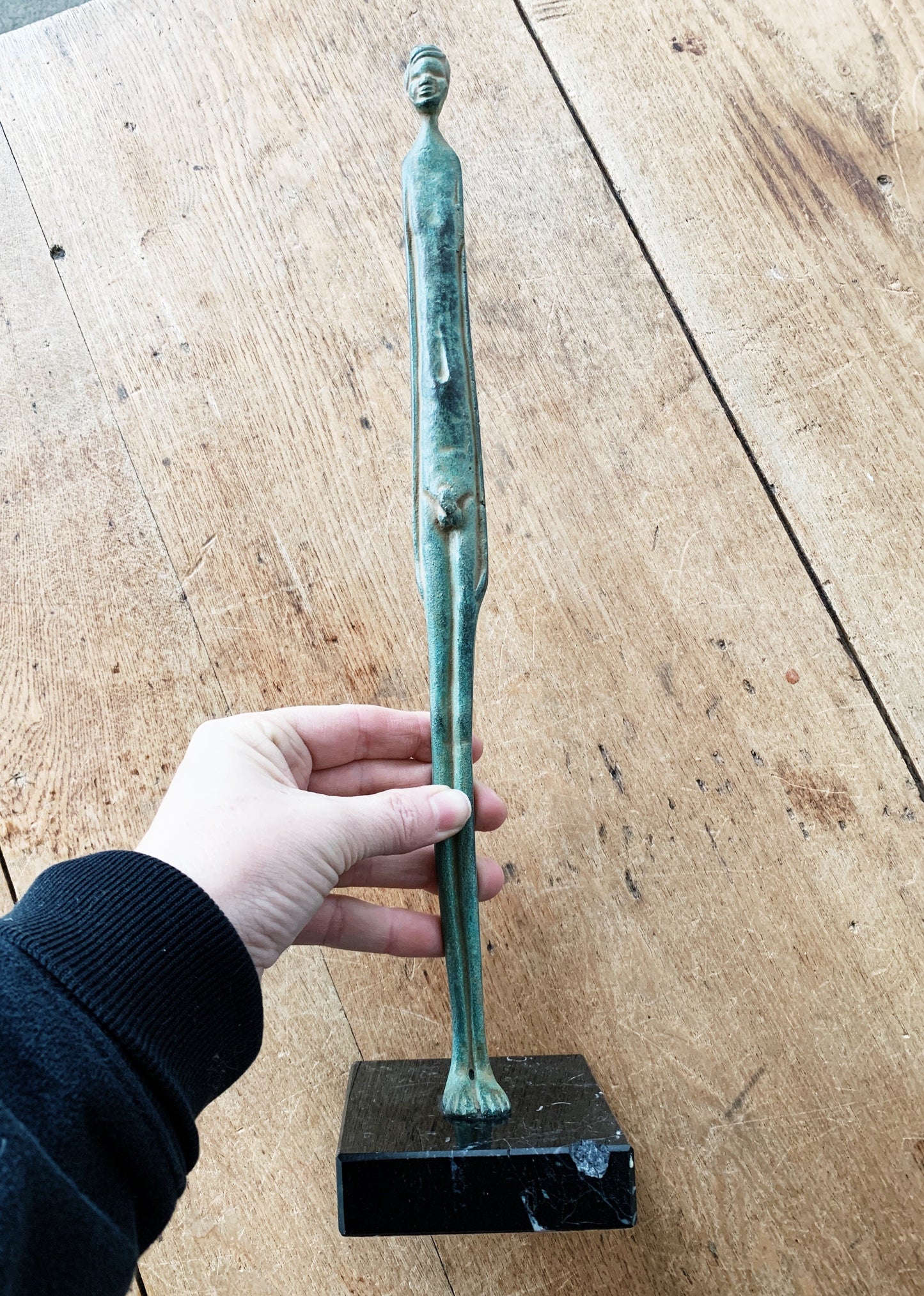 Vintage Cast Stone Statue