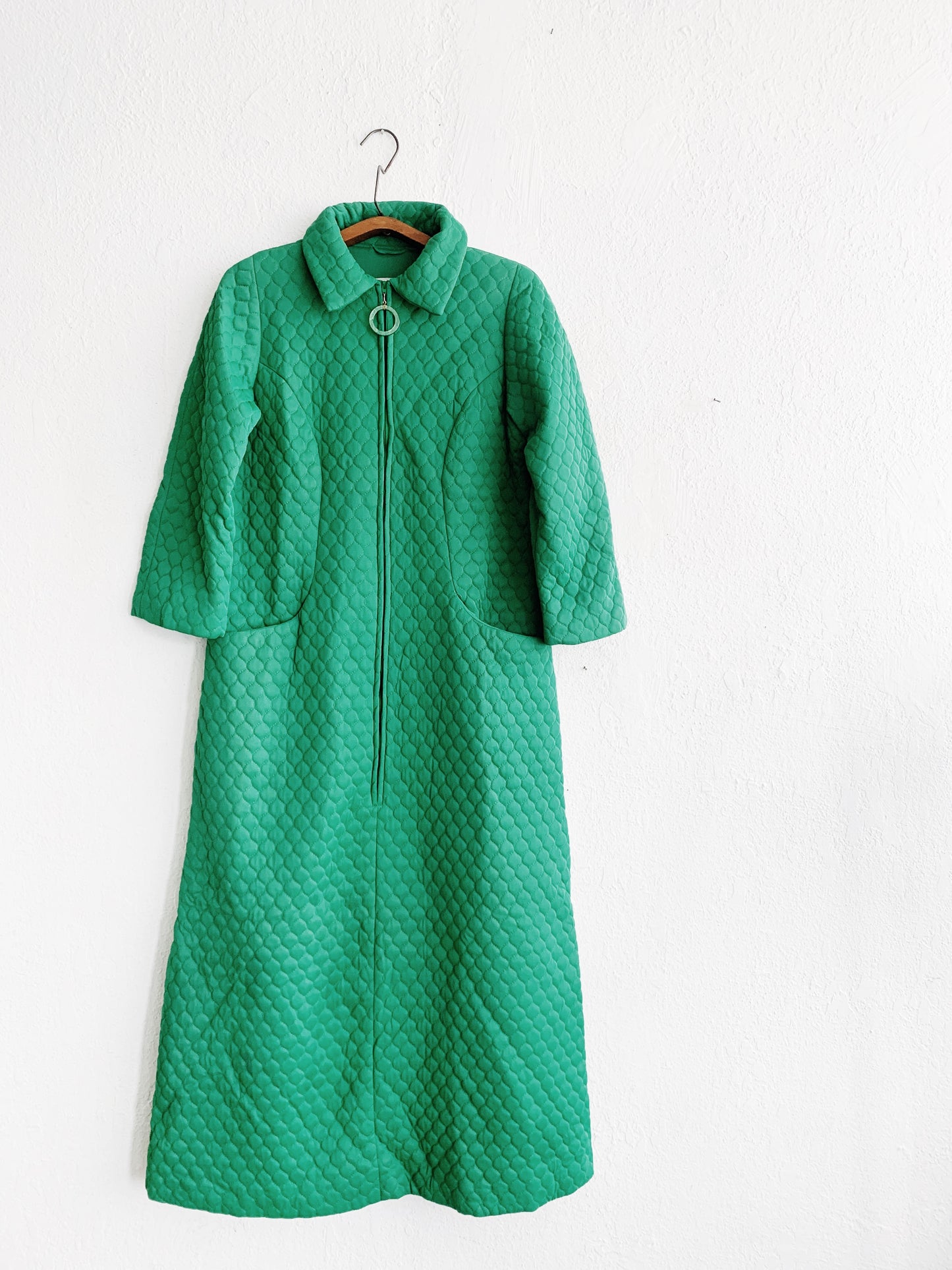 Vintage Quilted Housecoat