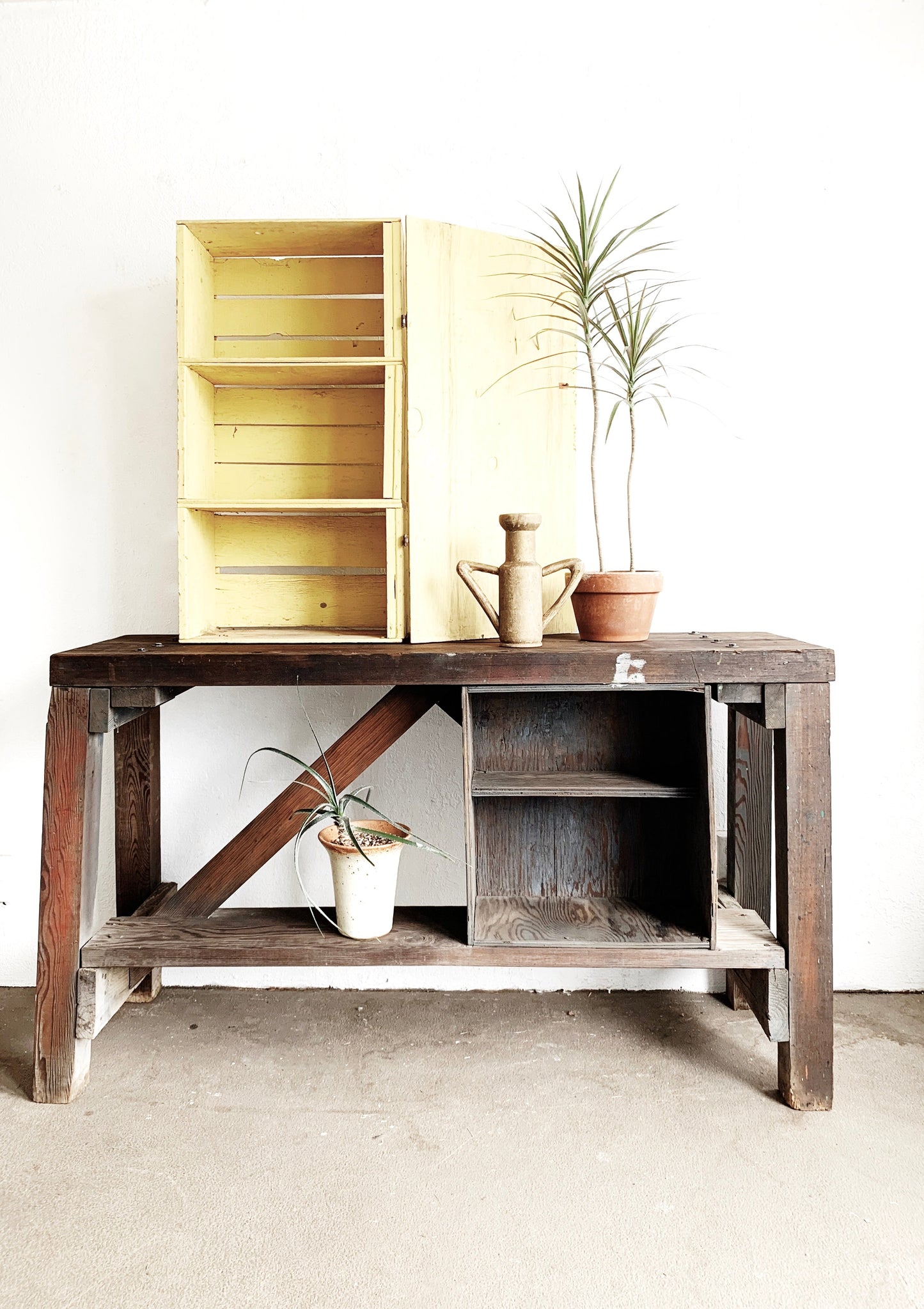 Handmade Vintage Wood Work/Entry Table