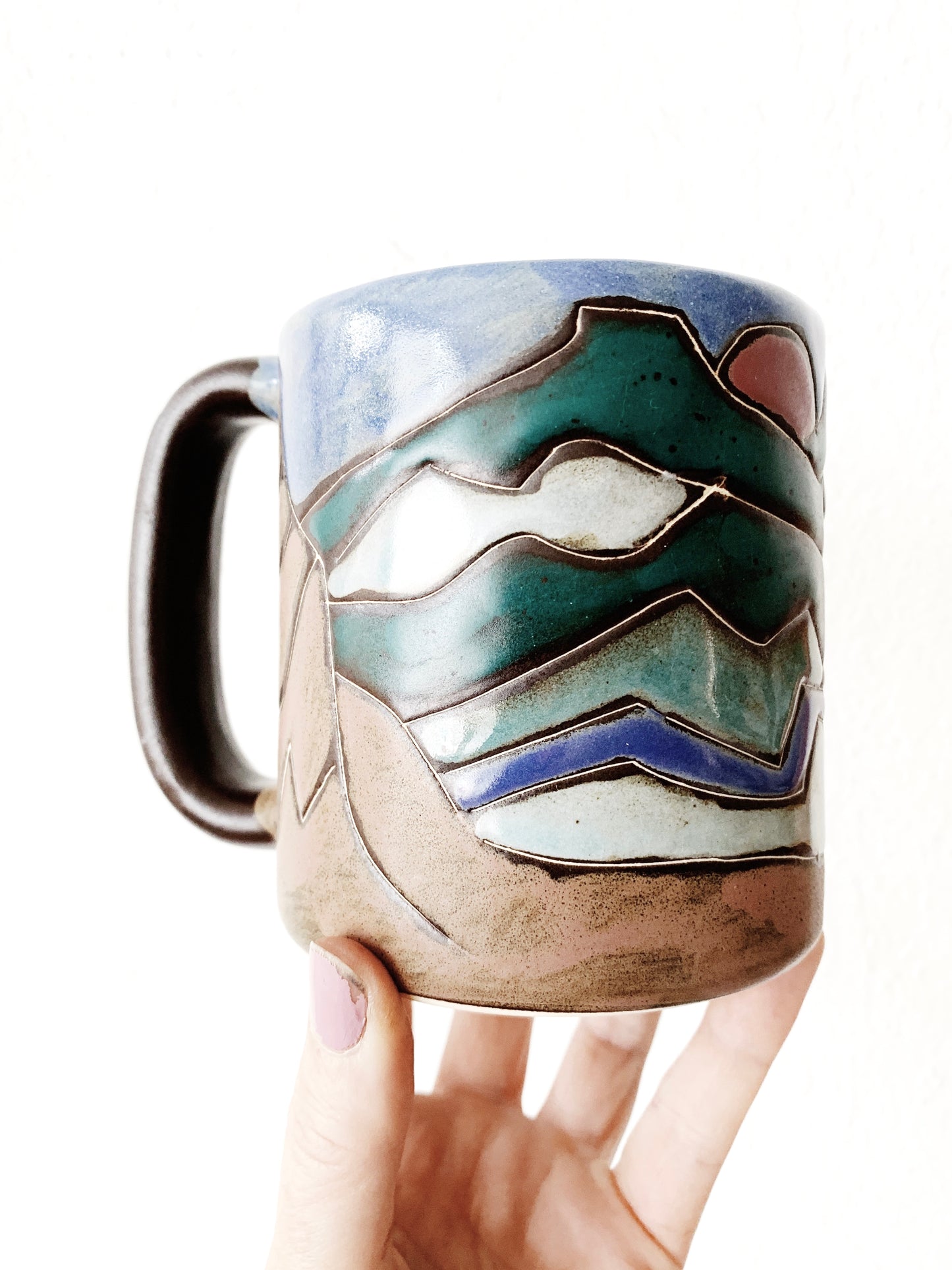 Vintage Mara of Mexico Landscape Mug