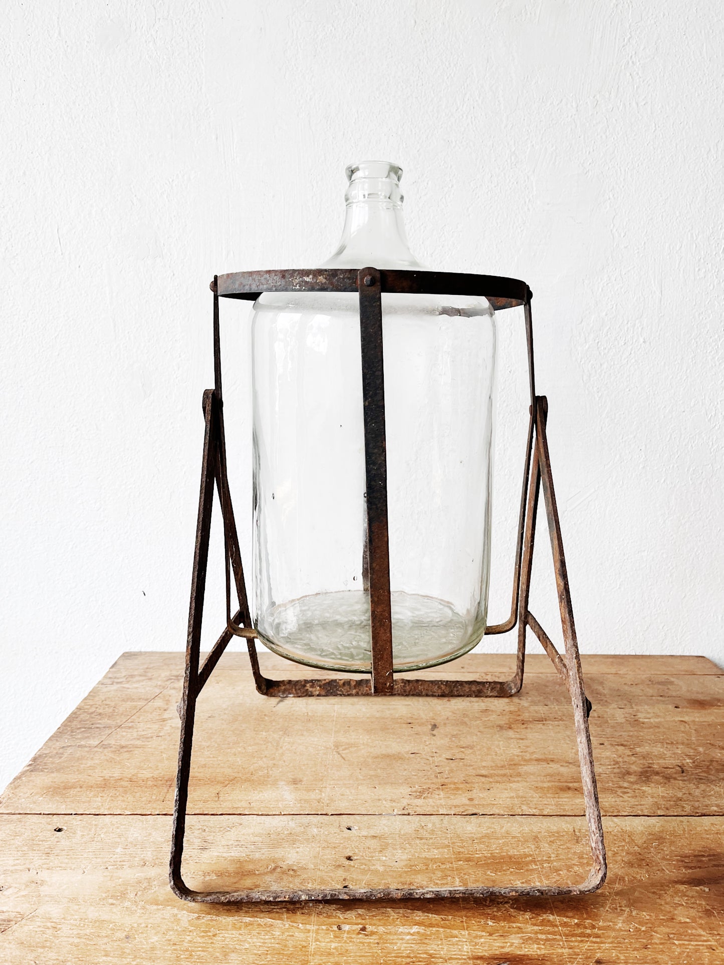 Antique Carboy and Stand