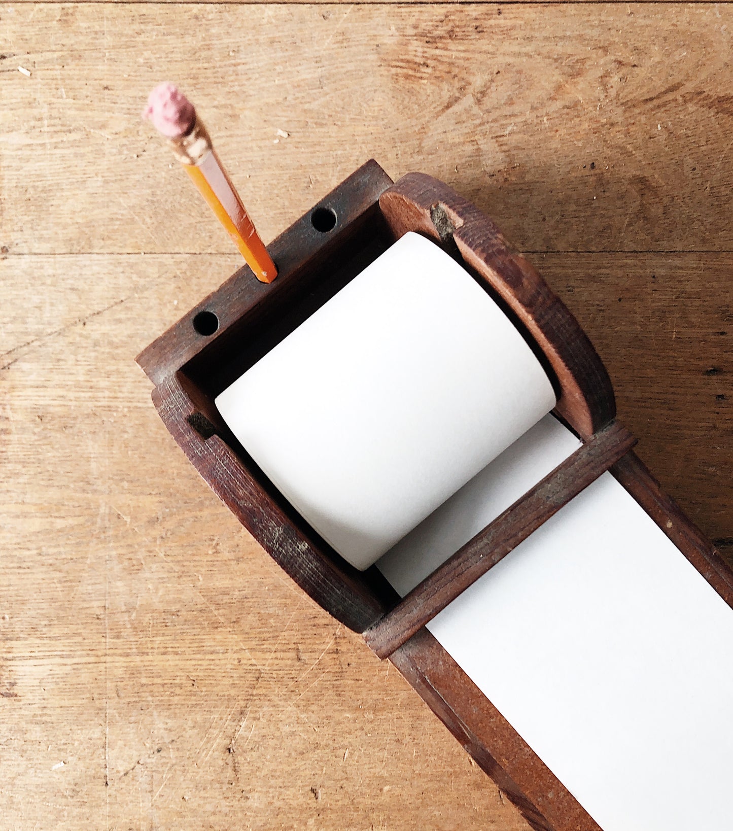 Antique Note Pad Holder