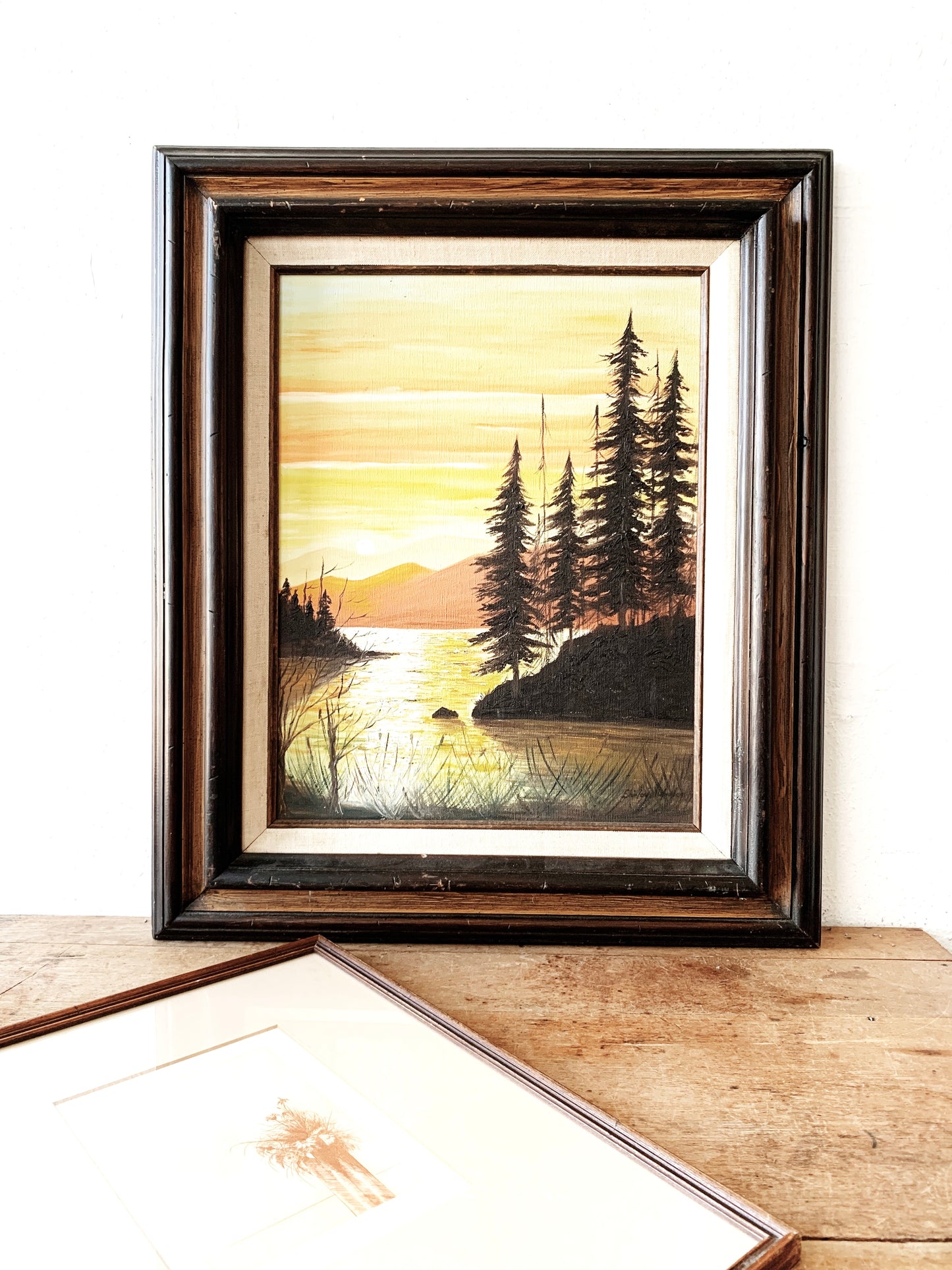 1970’s Framed Landscape Painting