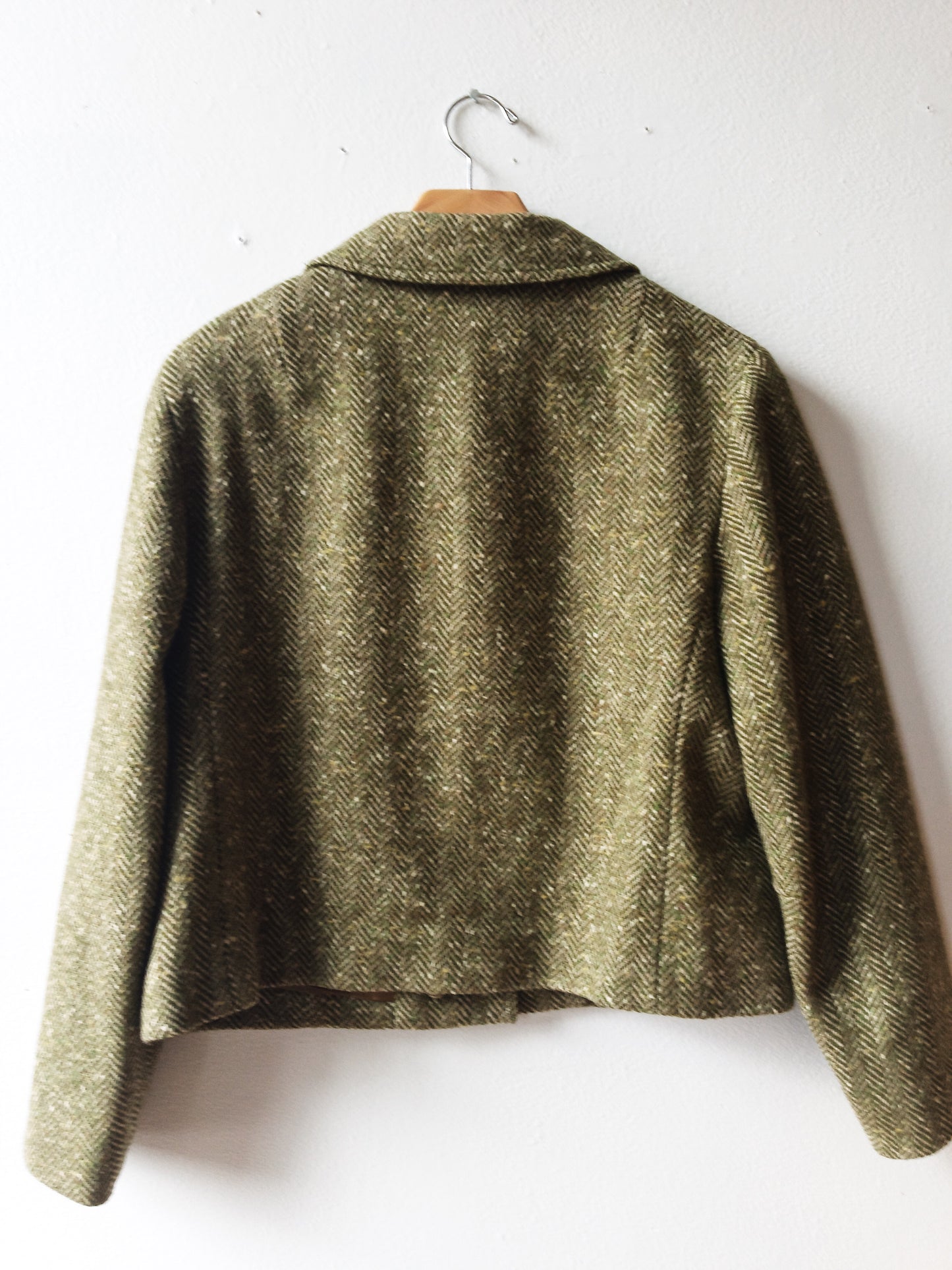Vintage Pendleton Olive Tweed Jacket