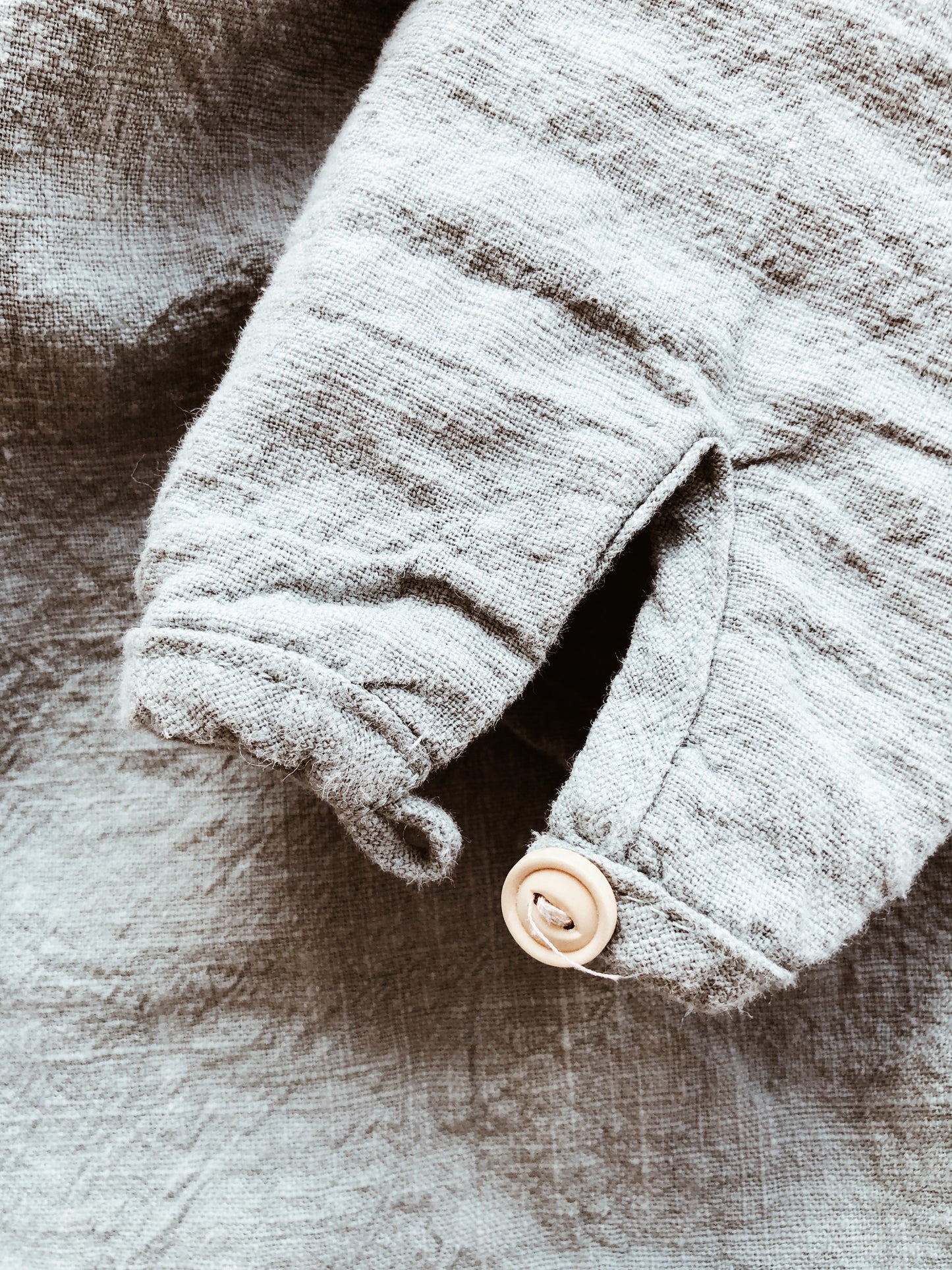 Linen Patchwork Smock