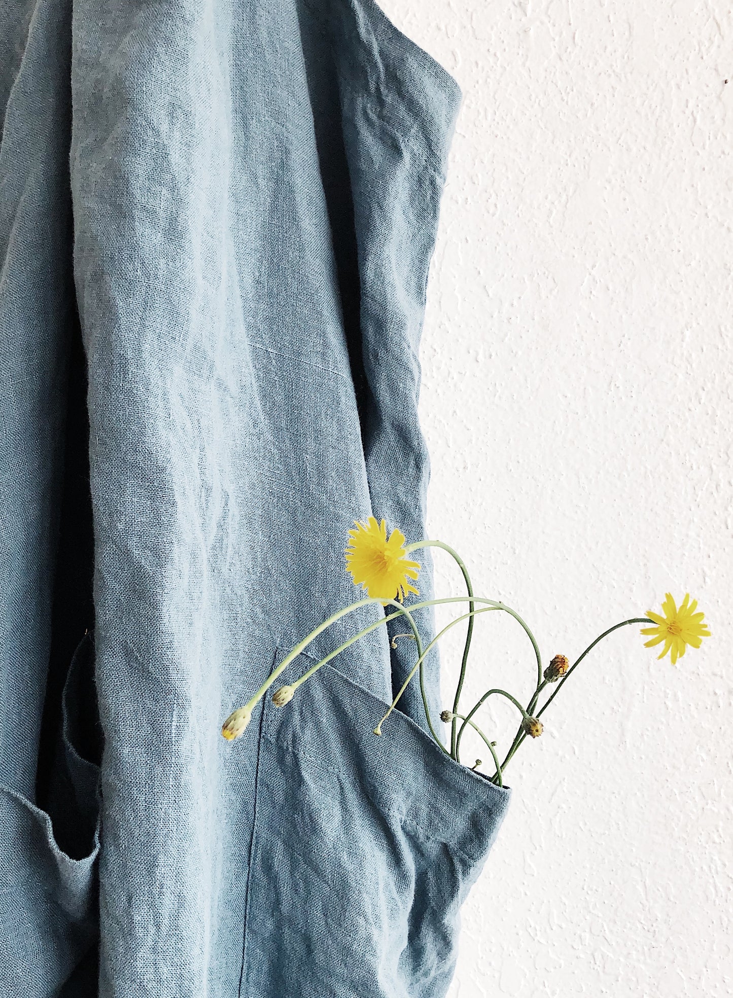 Linen A Line Work Smock