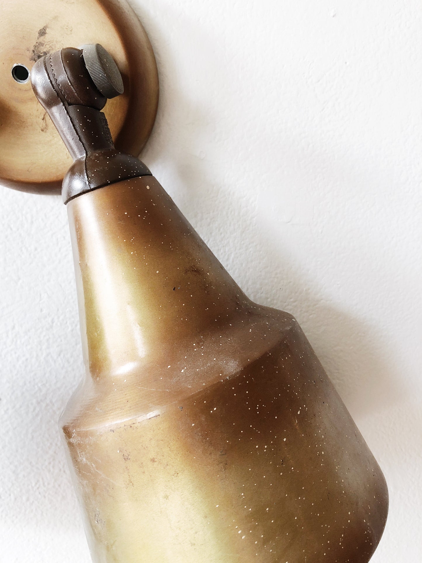 Vintage Goldtone Ceiling Light