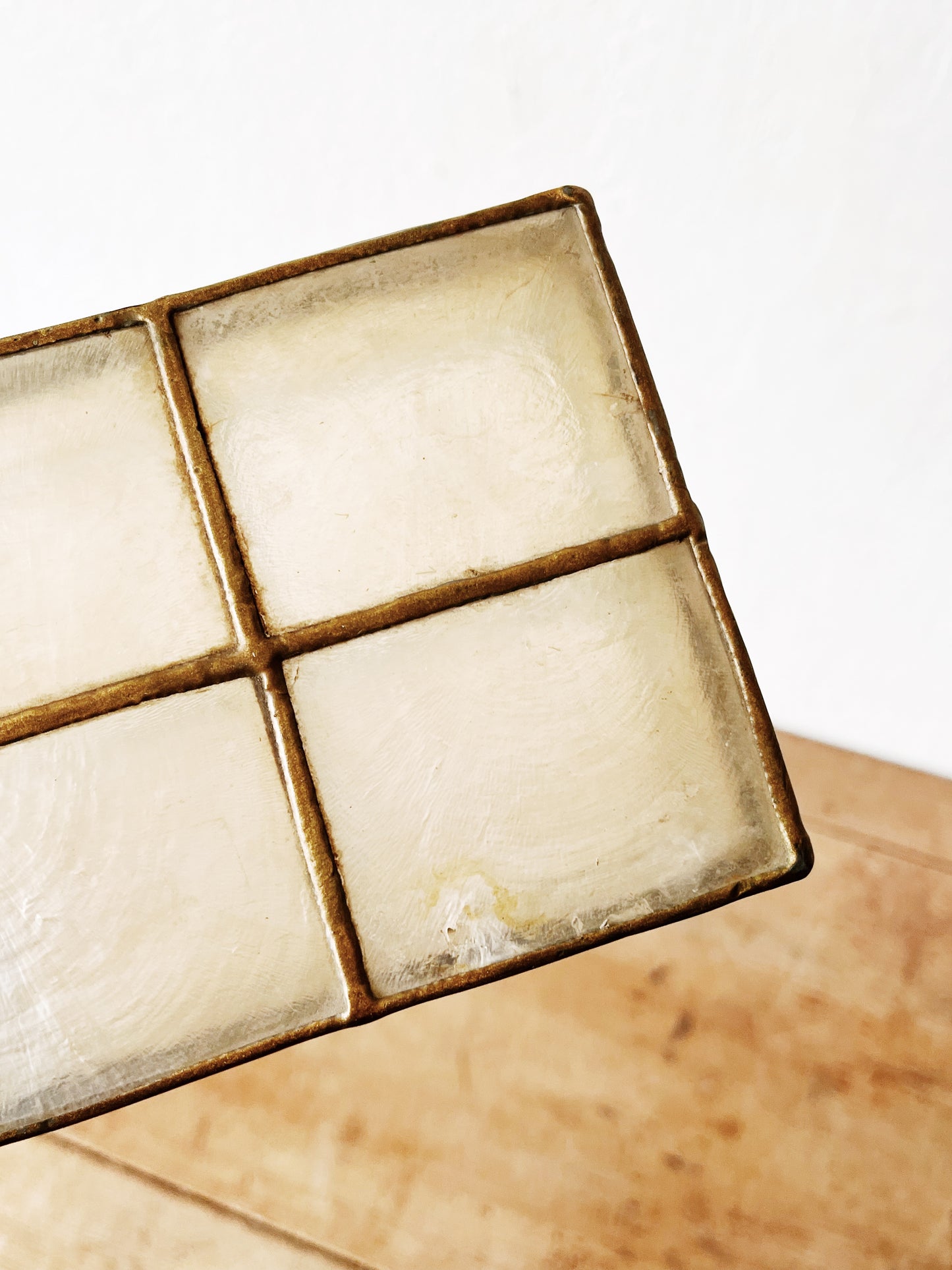 Vintage Capiz Shell Box
