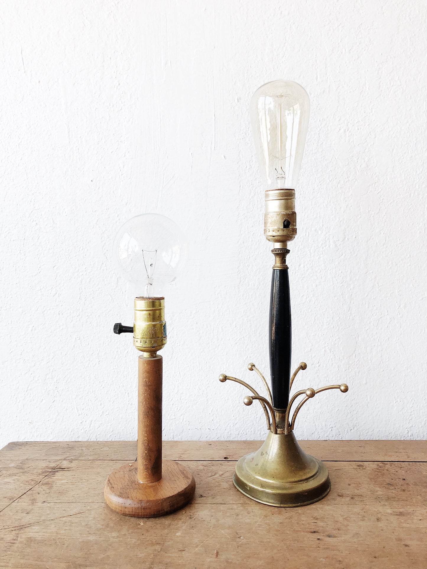 Vintage 1950s Petite Lamps