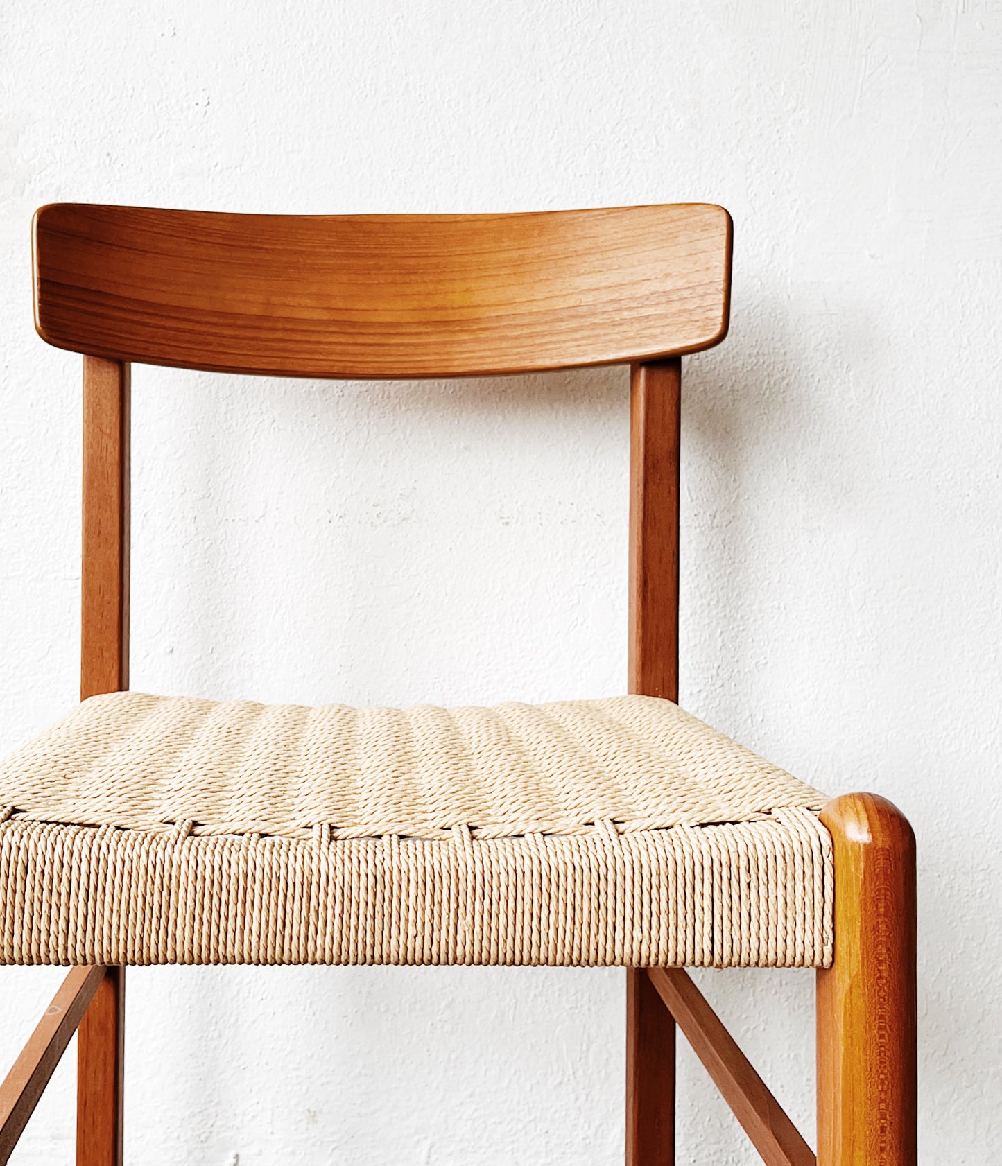 Raholt Teak and Rope Chair
