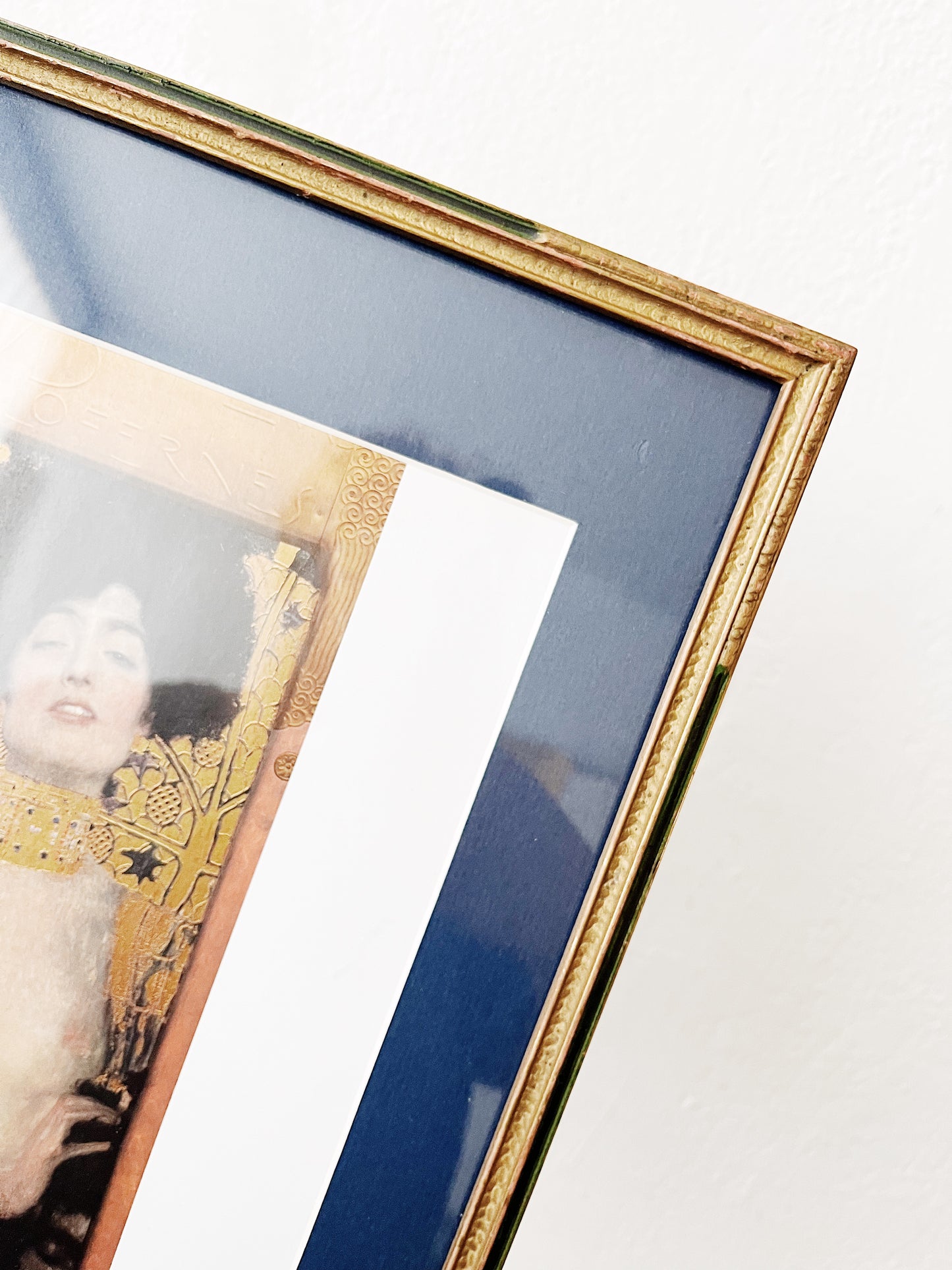 Vintage Framed Klimt Print