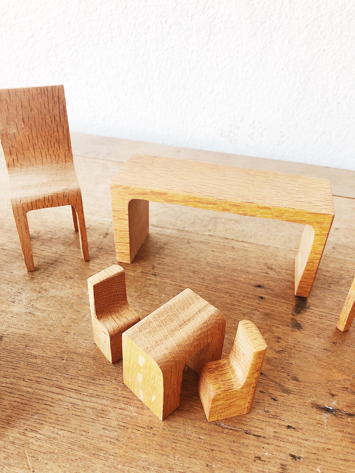 Modular Wood Dollhouse Furniture